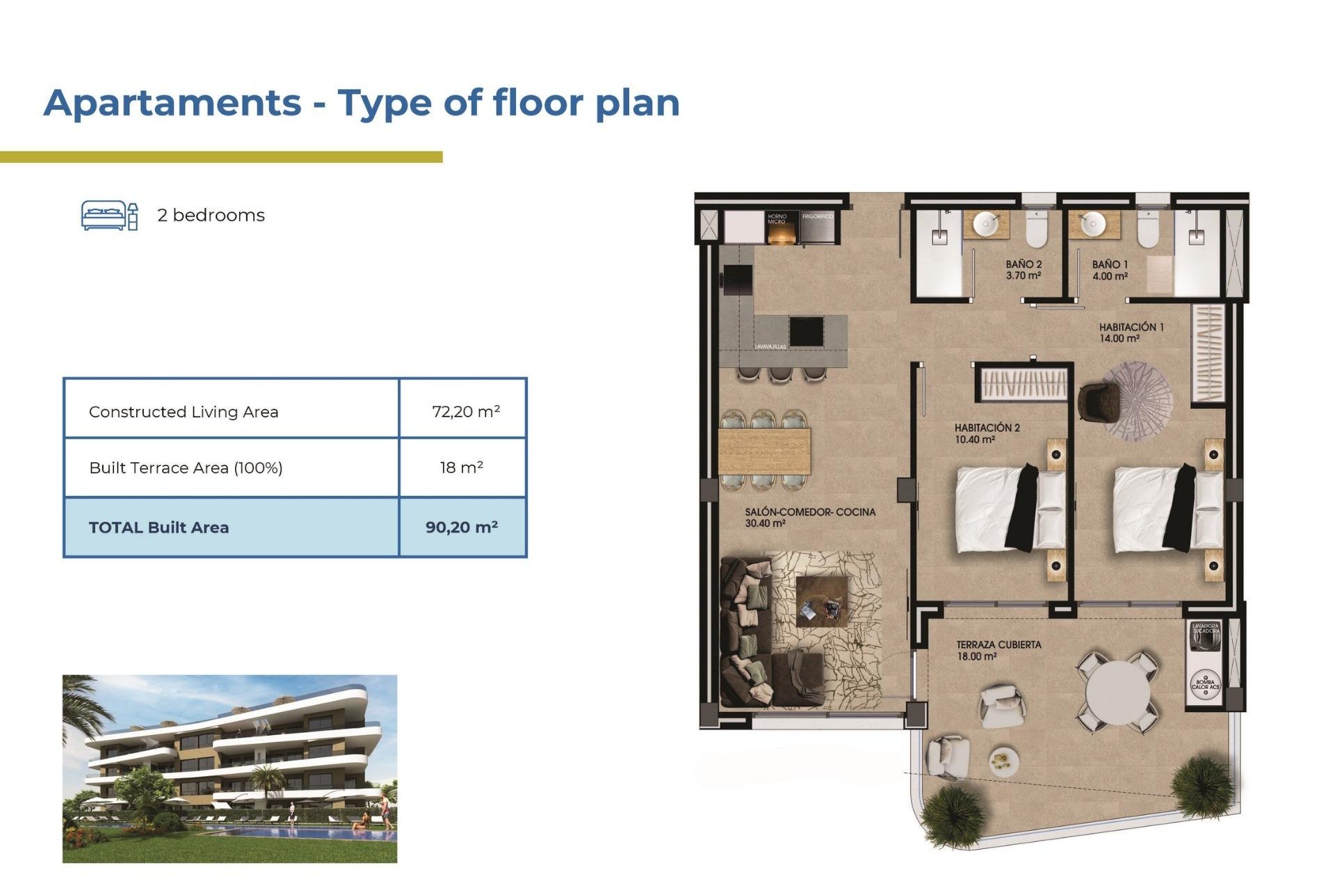 Nouvelle construction - Appartement - Orihuela Costa - Punta Prima