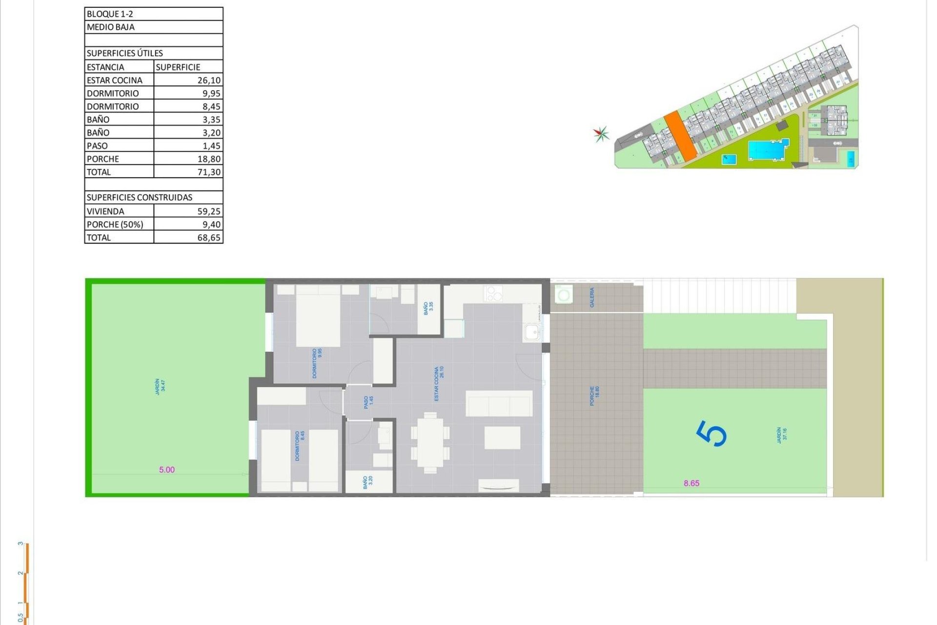 Nouvelle construction - Appartement - Pilar de la Horadada - pueblo