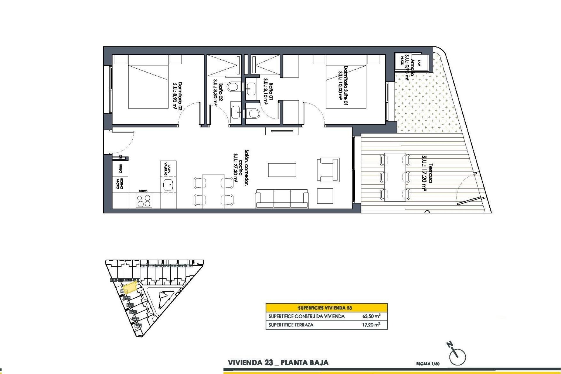 Nouvelle construction - Appartement - San Fulgencio - Pueblo