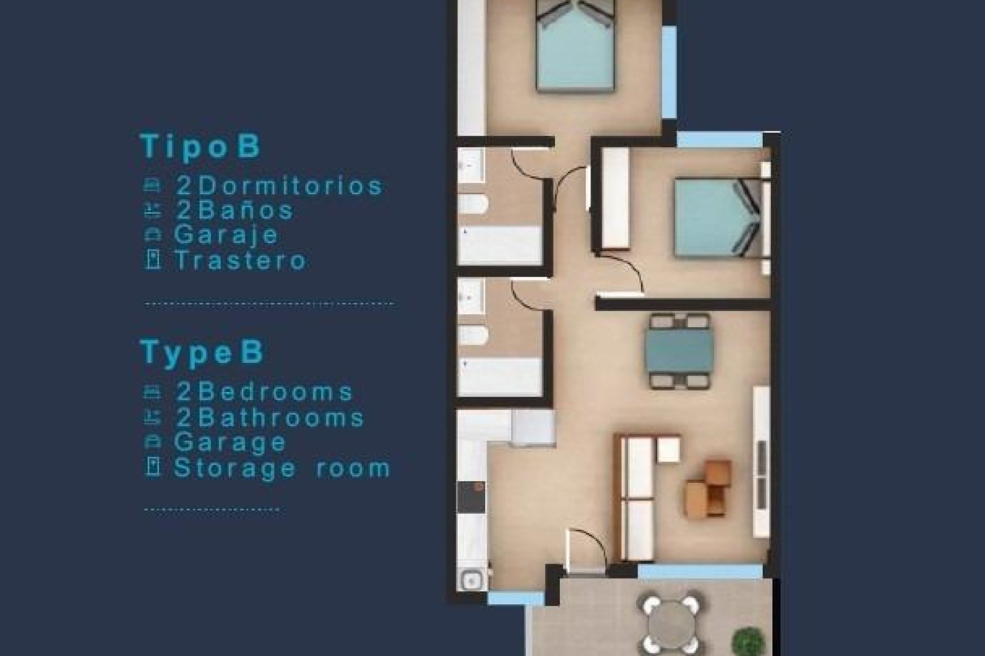 Nouvelle construction - Appartement - San Pedro del Pinatar - Los Pinos