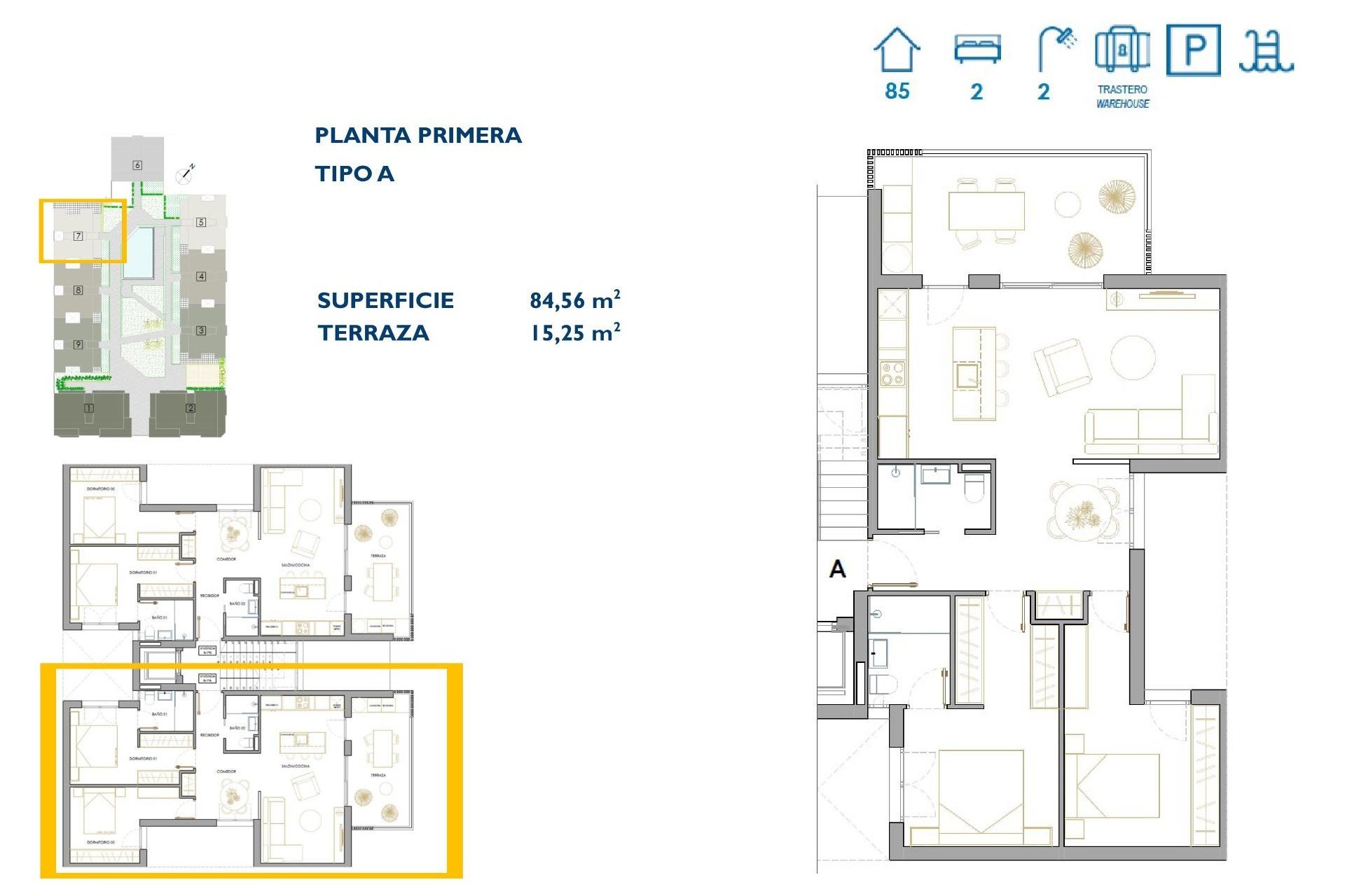 Nouvelle construction - Appartement - San Pedro del Pinatar - Pueblo