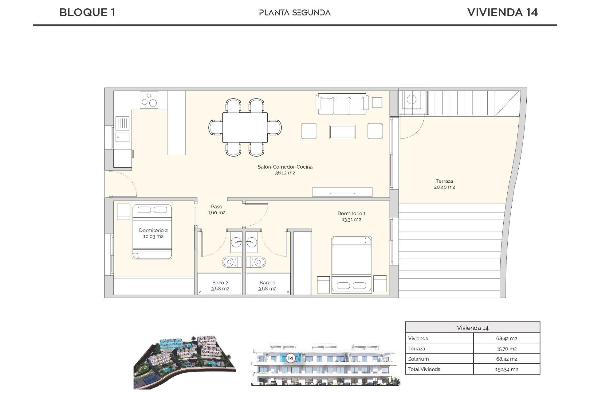 Nouvelle construction - Attique - Finestrat - Golf Piug Campana