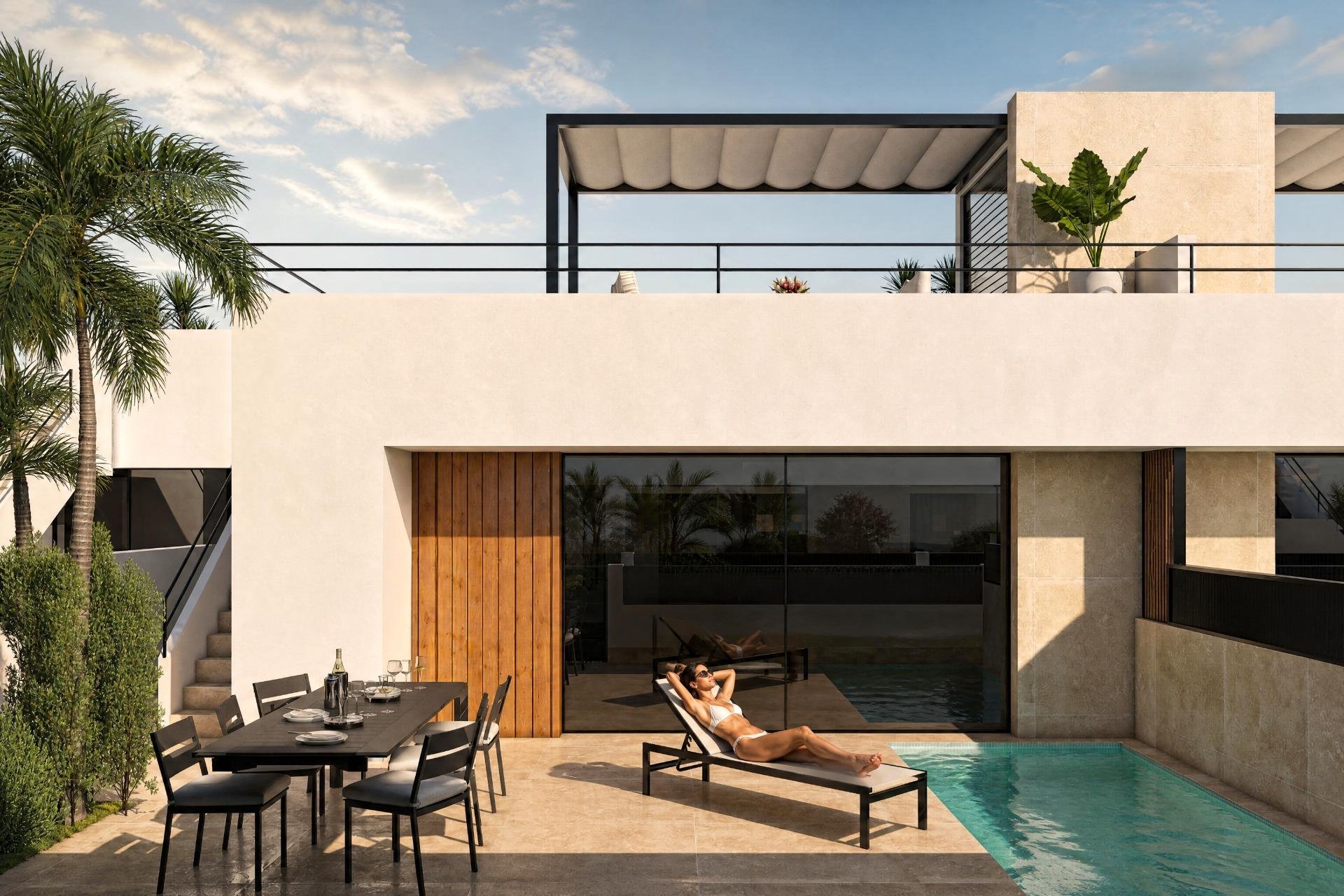 Nouvelle construction - Maison mitoyenne - Alhama De Murcia - Condado De Alhama