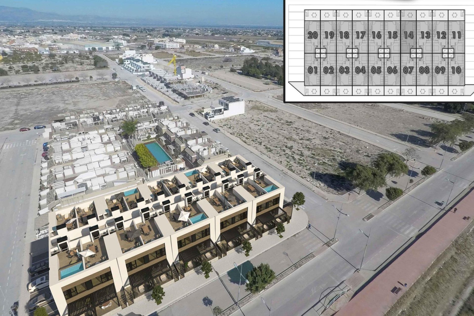 Nouvelle construction - Maison mitoyenne - Dolores - Sector 2