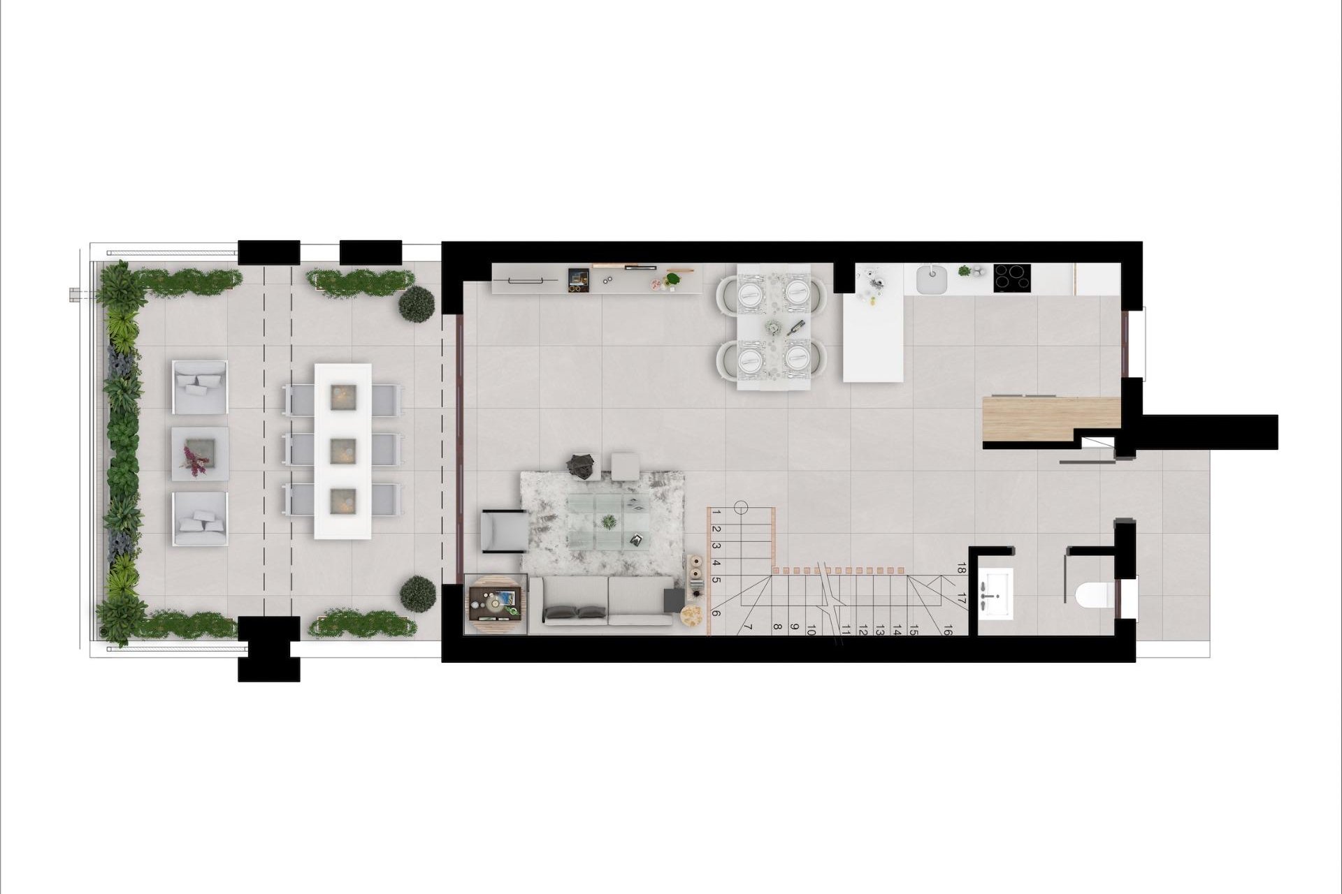 Nouvelle construction - Maison mitoyenne - Istán - Cerros De Los Lagos