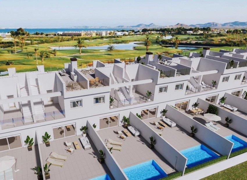 Nouvelle construction - Maison mitoyenne - Los Alcazares - Serena Golf
