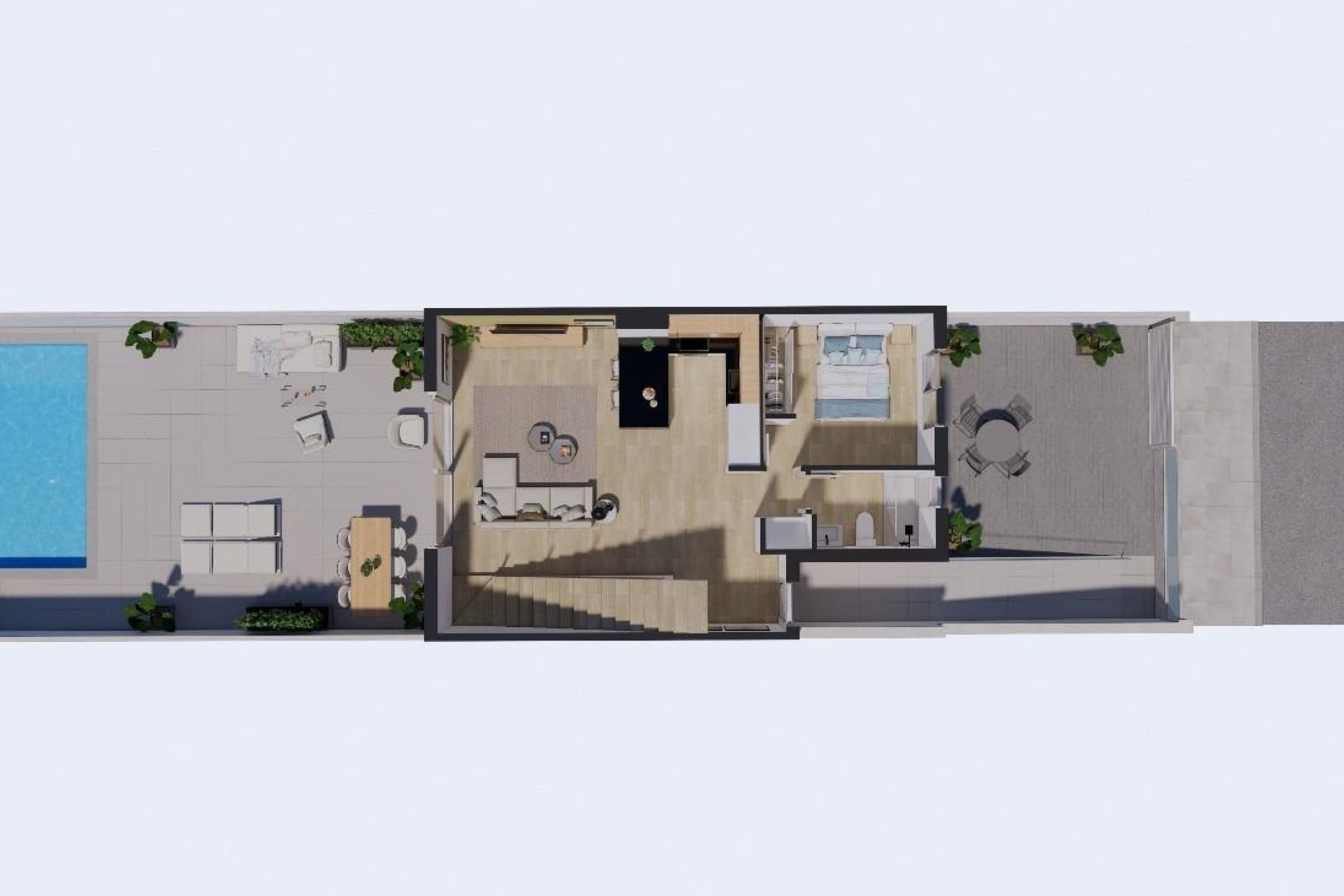 Nouvelle construction - Maison mitoyenne - Los Alcazares - Serena Golf