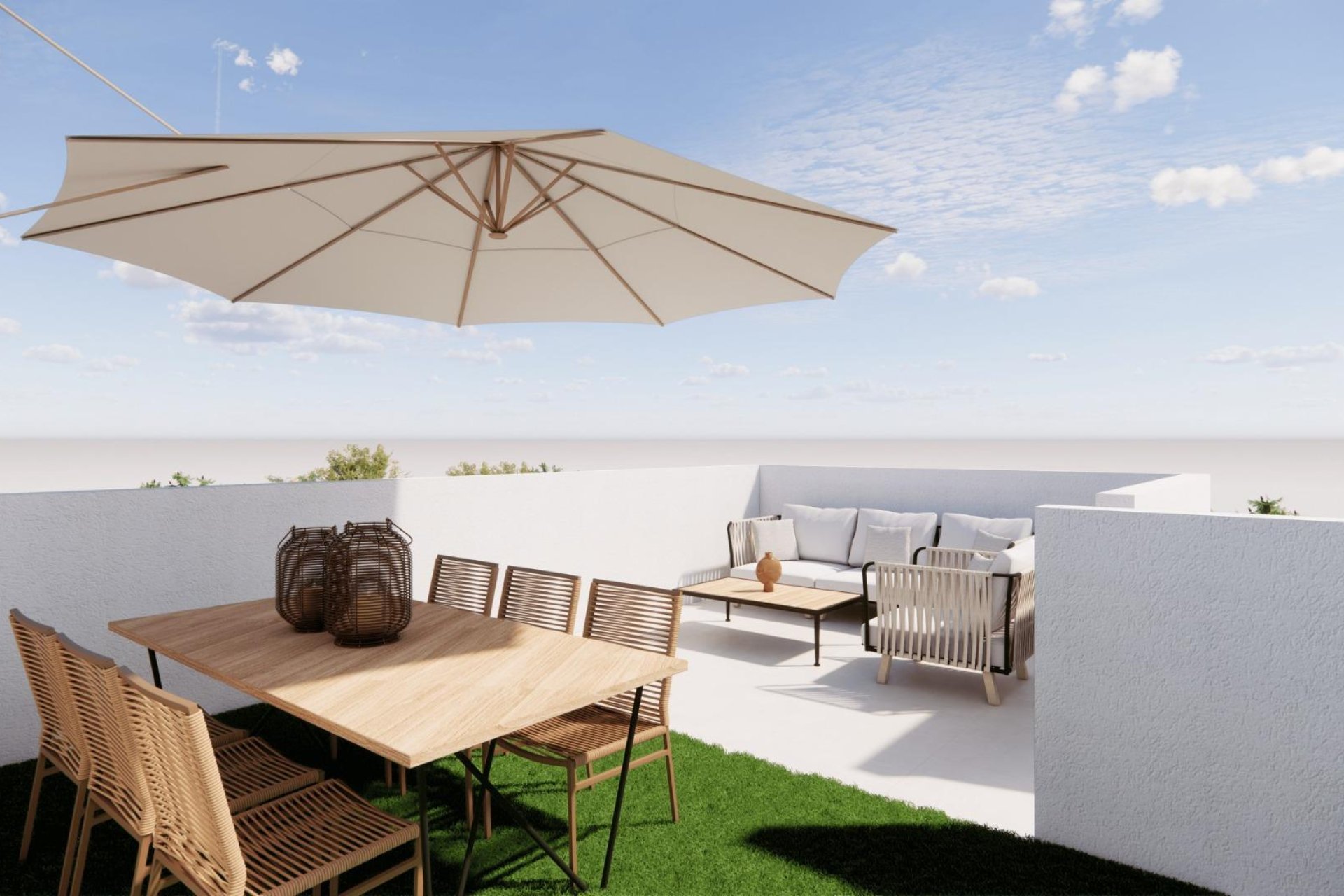 Nouvelle construction - Maison mitoyenne - Pilar de la Horadada