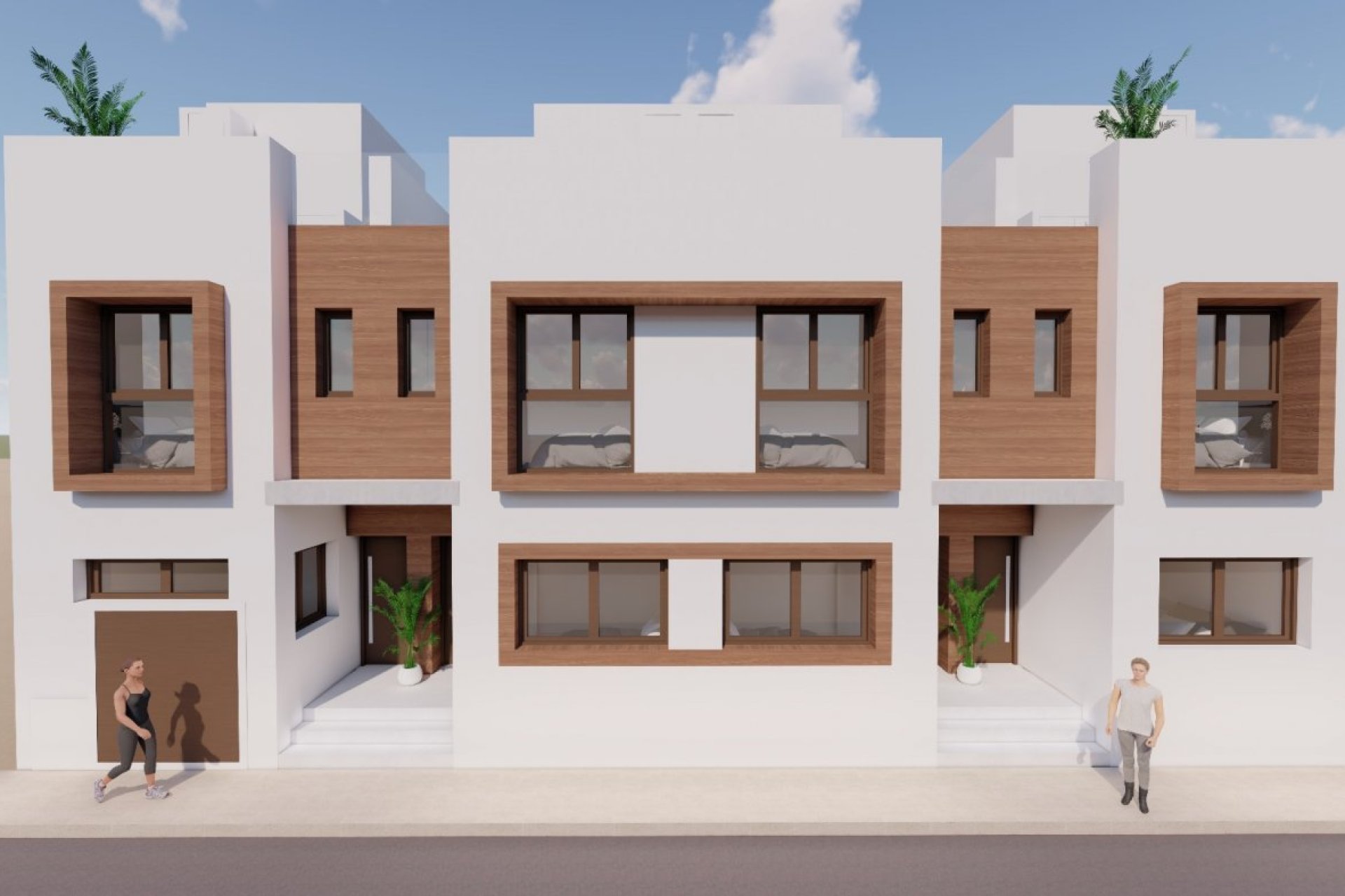 Nouvelle construction - Town House - San Javier - pueblo