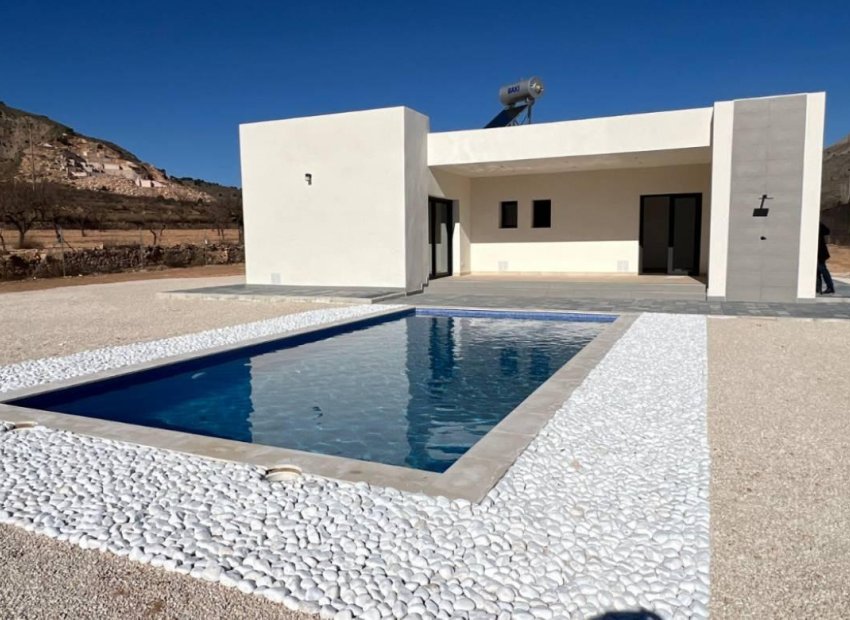 Nouvelle construction - Villa - Abanilla - Cañada de la Leña