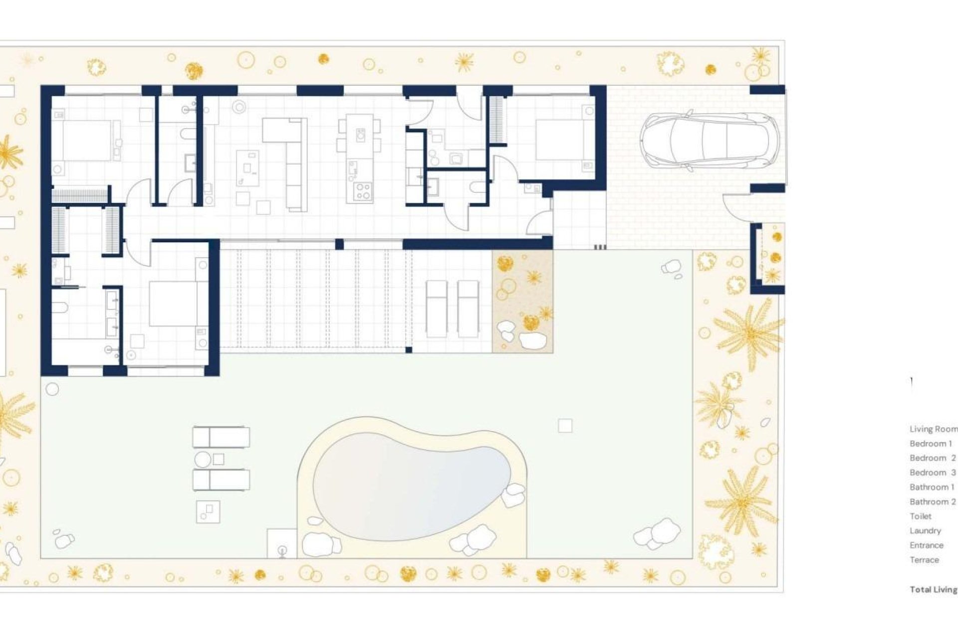 Nouvelle construction - Villa - Banos y Mendigo - Altaona Golf