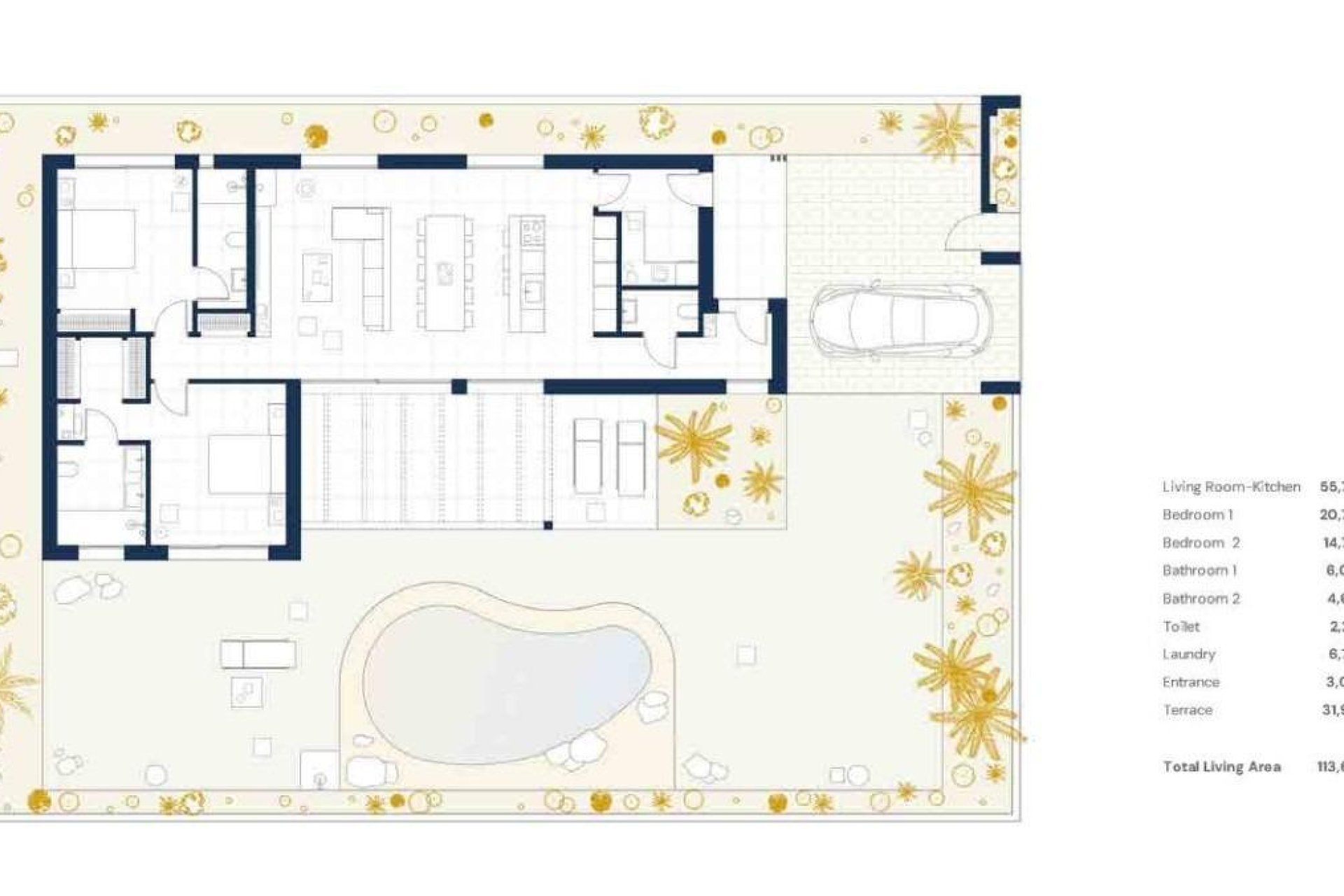 Nouvelle construction - Villa - Banos y Mendigo - Altaona Golf