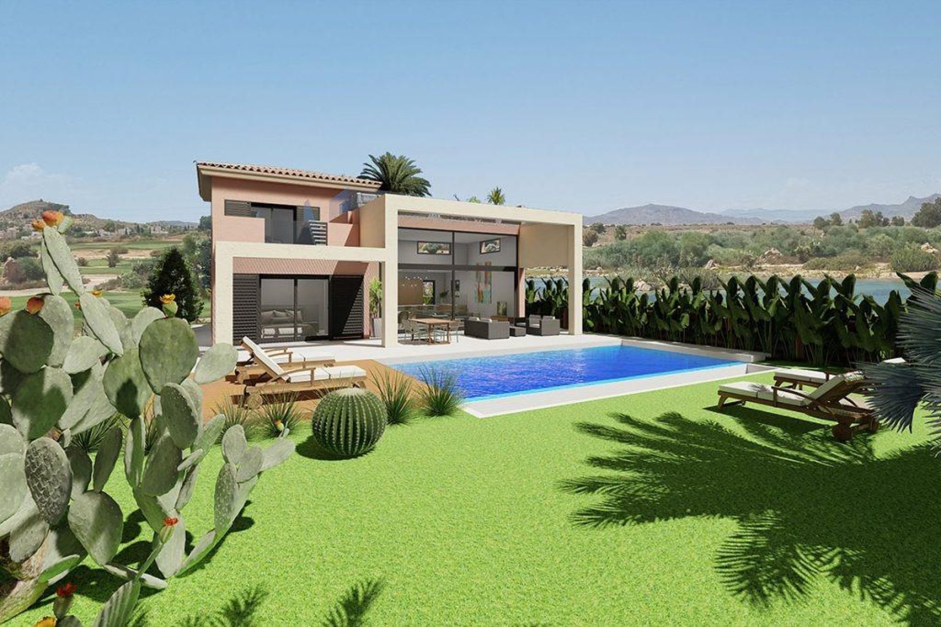 Nouvelle construction - Villa - Cuevas Del Almanzora - Desert Springs Golf Club