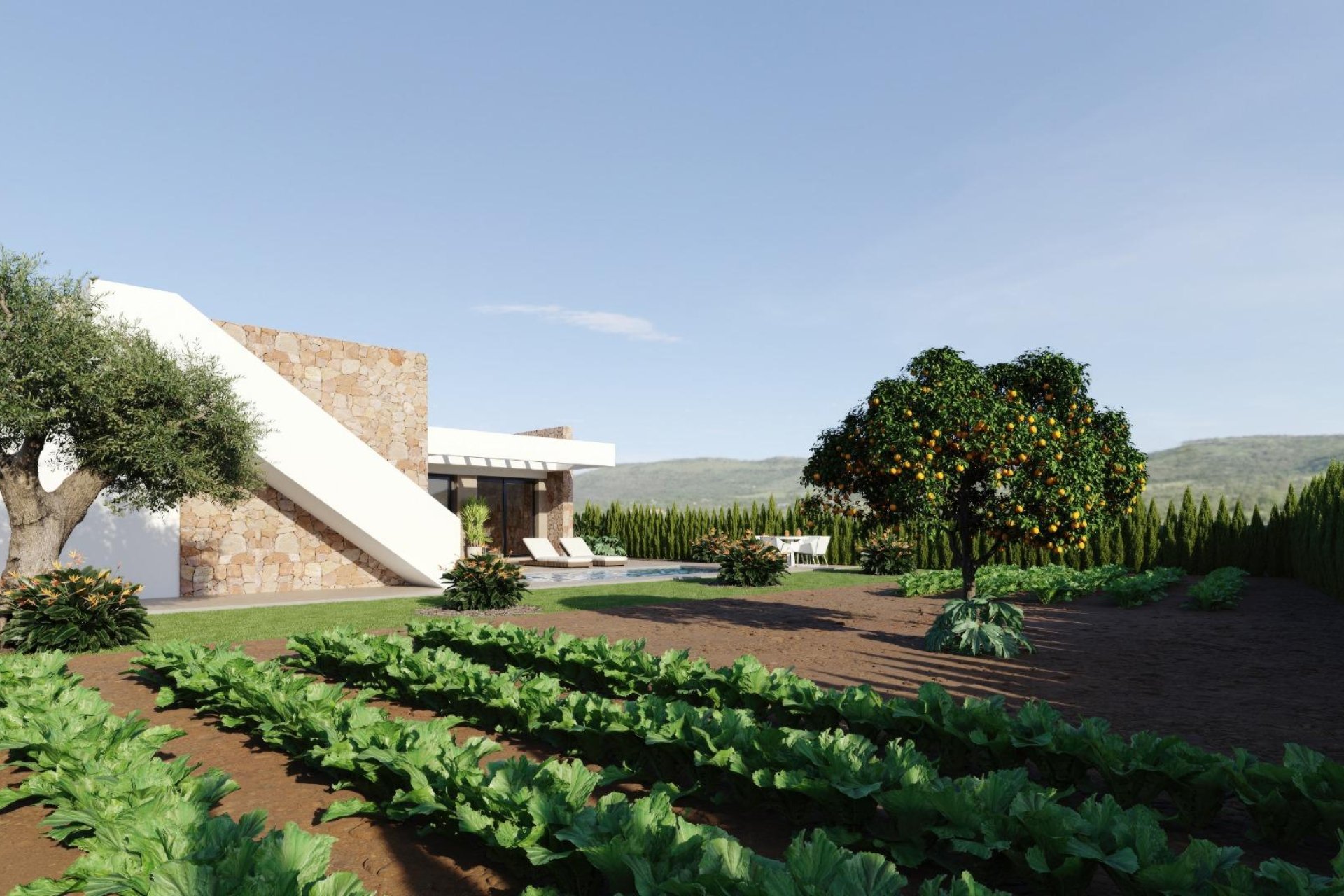 Nouvelle construction - Villa - Fuente Álamo - Hacienda del Alamo