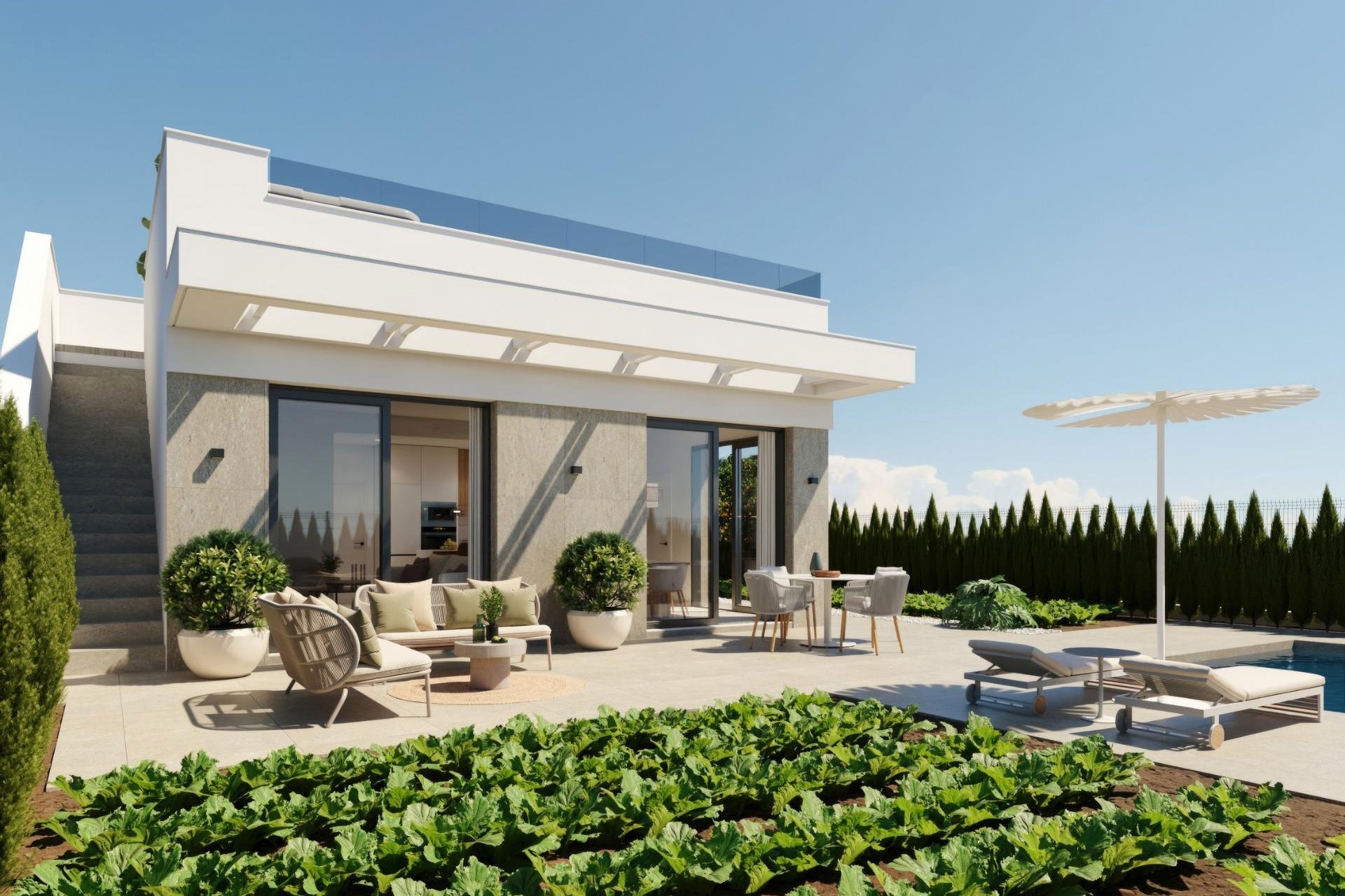 Nouvelle construction - Villa - Fuente Álamo - Hacienda del Alamo
