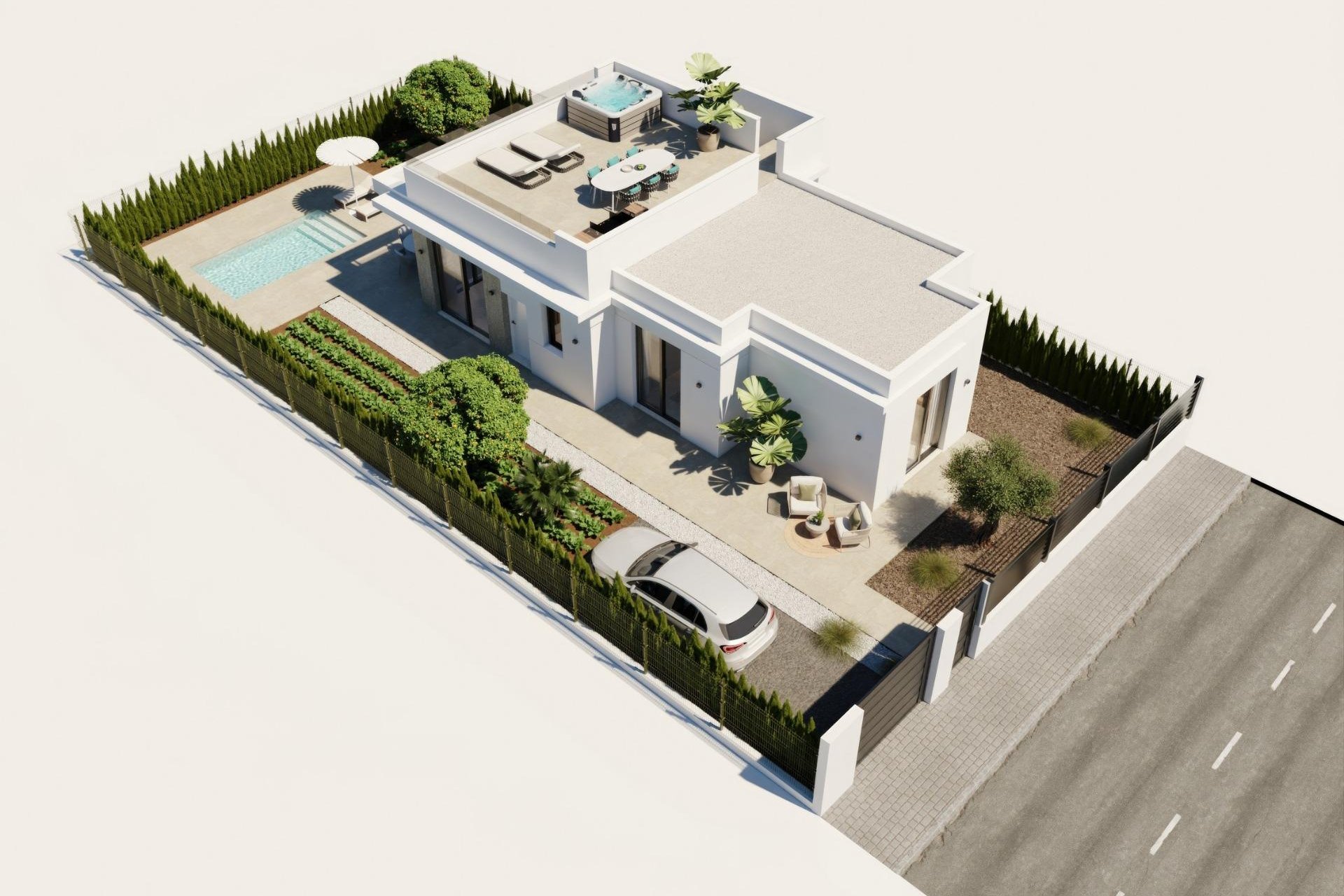 Nouvelle construction - Villa - Fuente Álamo - Hacienda del Alamo