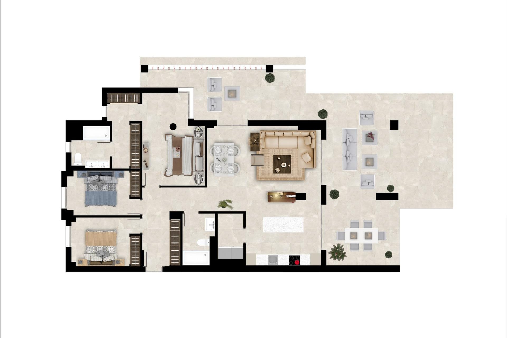 Obra nueva - Apartamento / Piso - Benahavís - Los Jaralillos