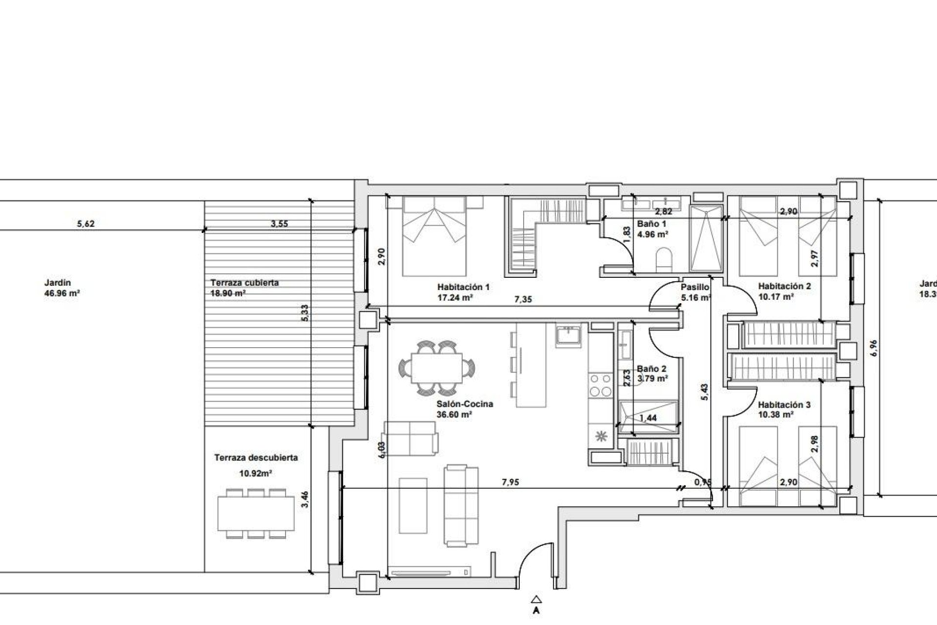 Obra nueva - Apartamento / Piso - Casares - Doña Julia Golf