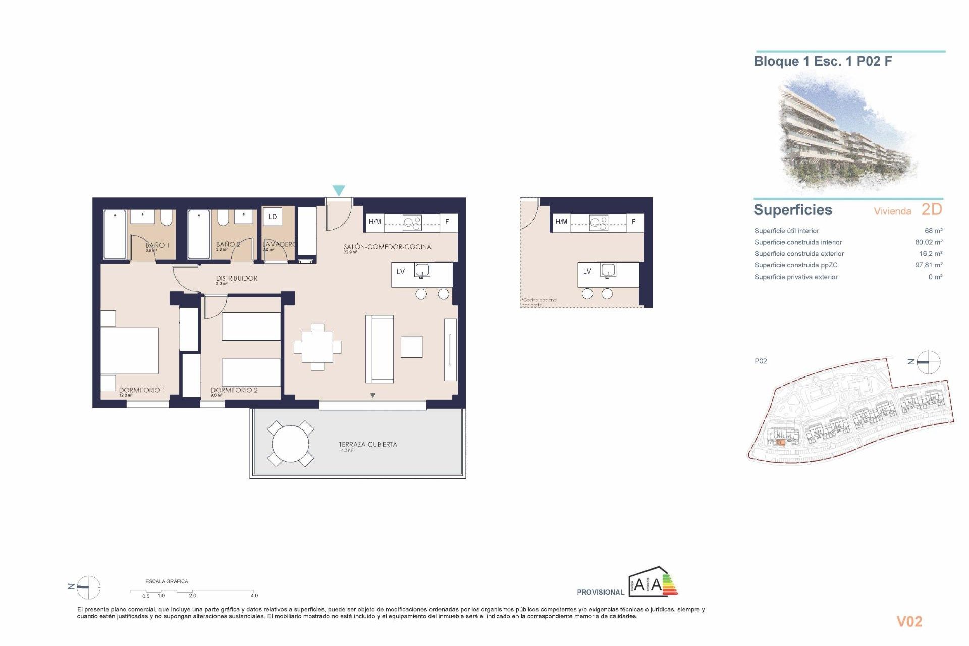 Obra nueva - Apartamento / Piso - Denia - Playa de La Almadraba
