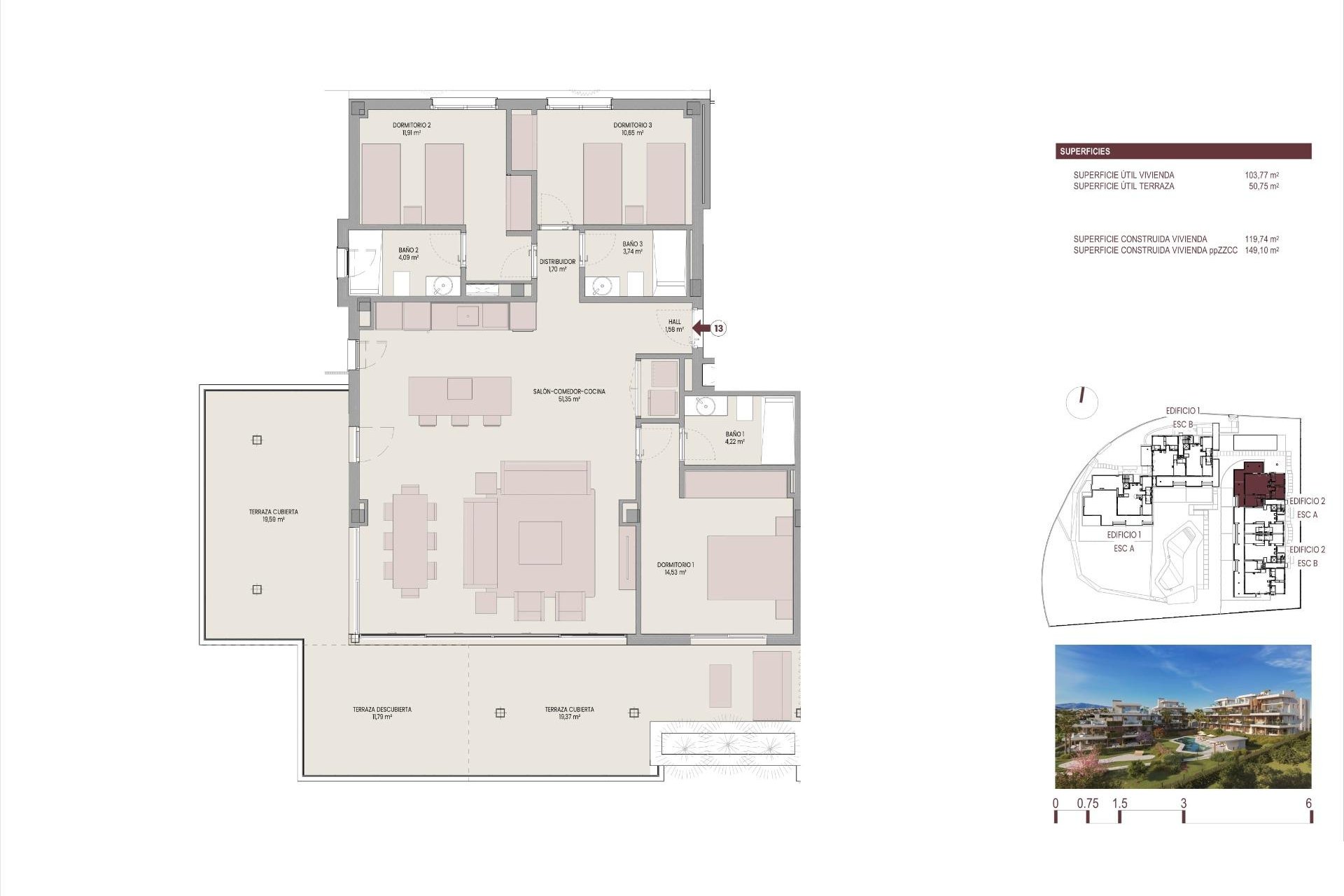 Obra nueva - Apartamento / piso - Estepona - Flamingos Golf