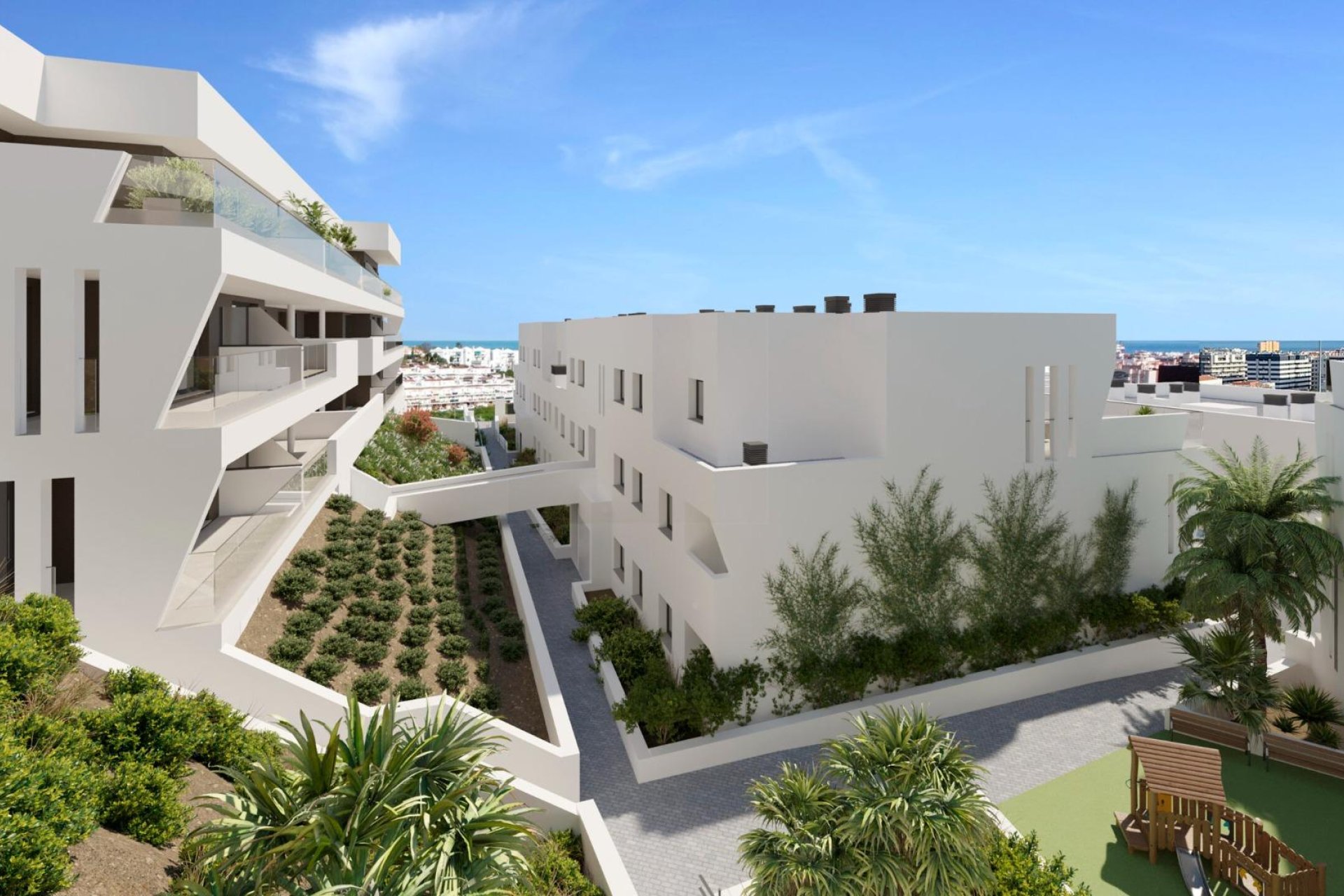 Obra nueva - Apartamento / piso - Estepona - Parque Central