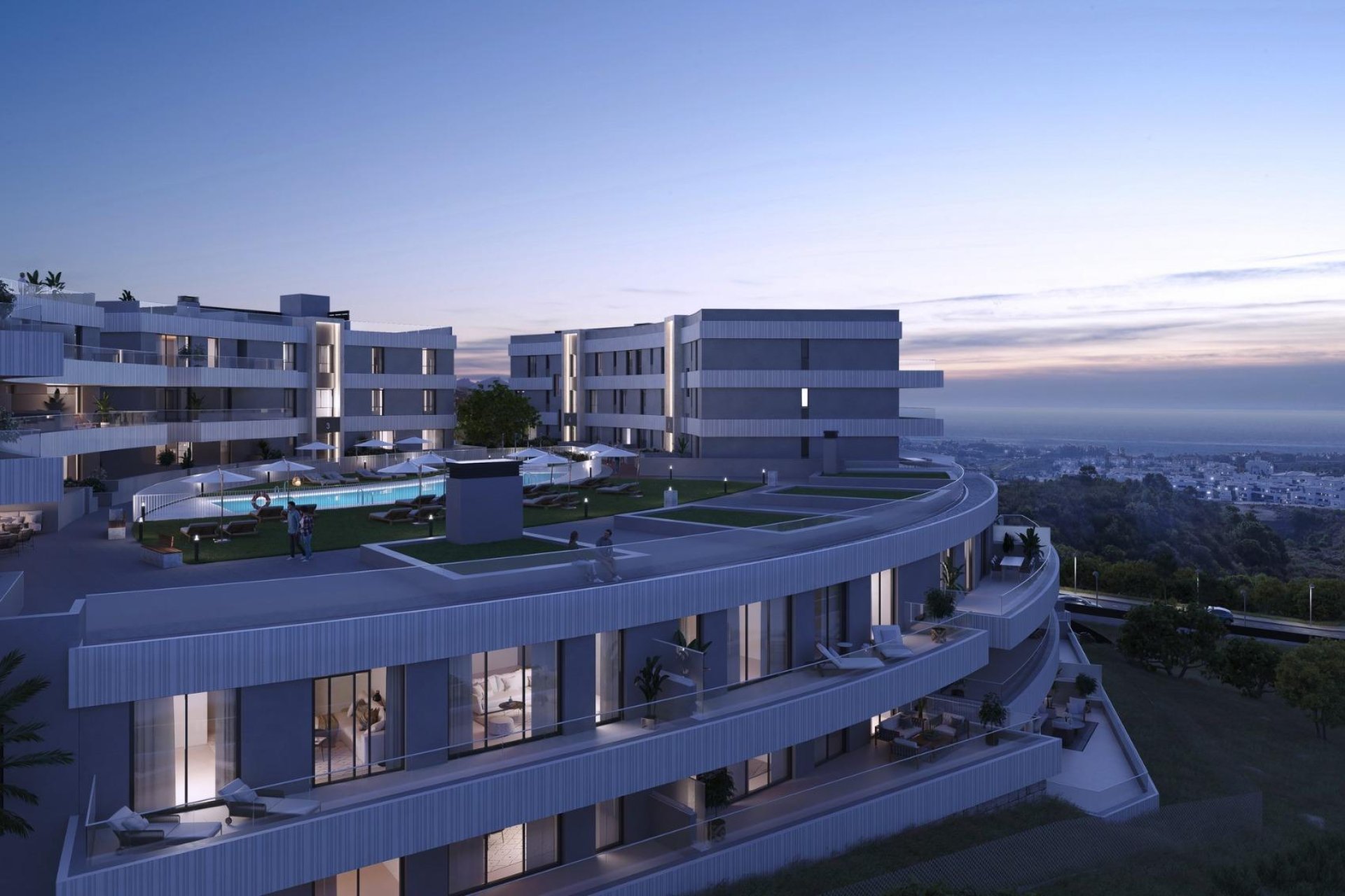 Obra nueva - Apartamento / Piso - Estepona - Parque Selwo