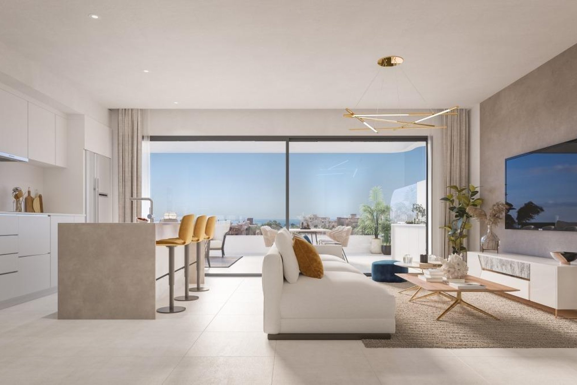 Obra nueva - Apartamento / Piso - Estepona - Reinoso