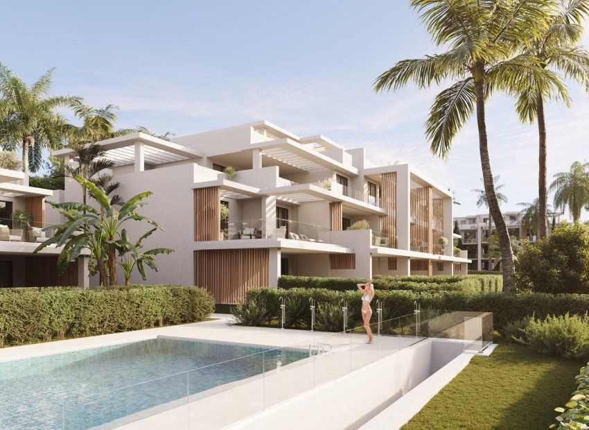 Obra nueva - Apartamento / Piso - Estepona - Resinera Voladilla