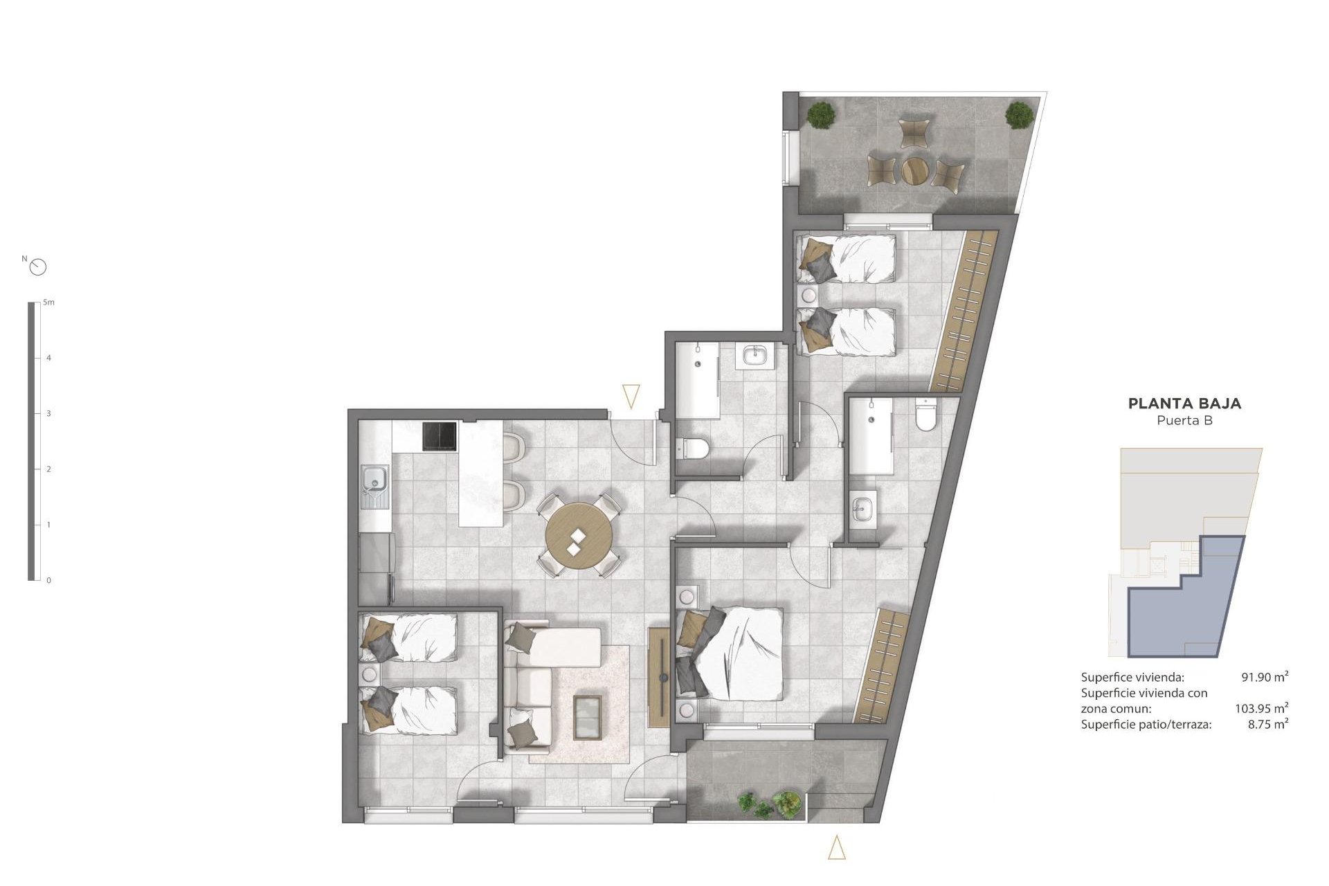 Obra nueva - Apartamento / Piso - Guardamar del Segura