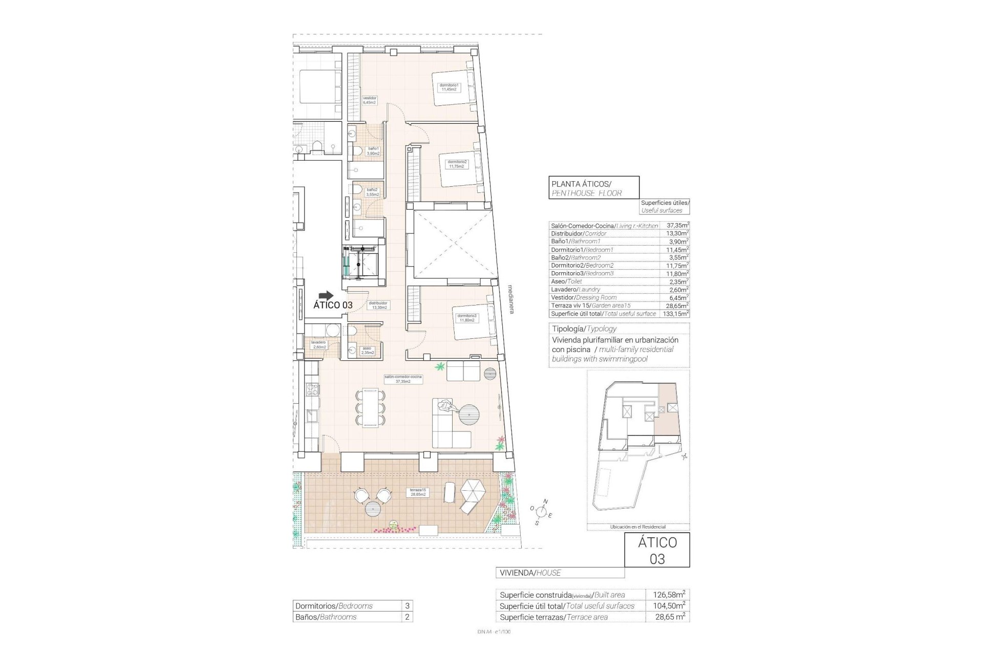 Obra nueva - Apartamento / Piso - Hondón de las Nieves
