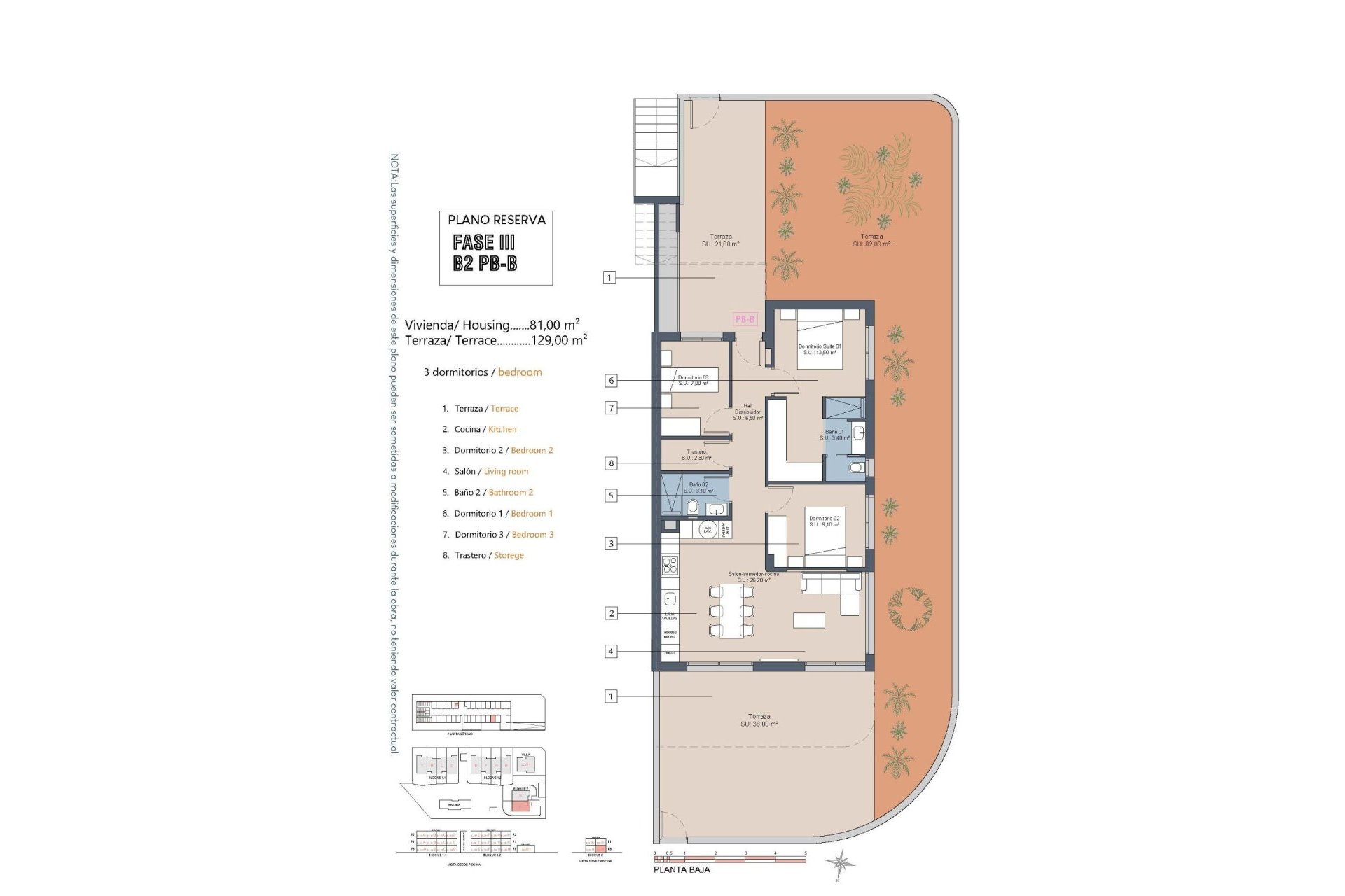 Obra nueva - Apartamento / Piso - Los Alcazares - La Serena Golf
