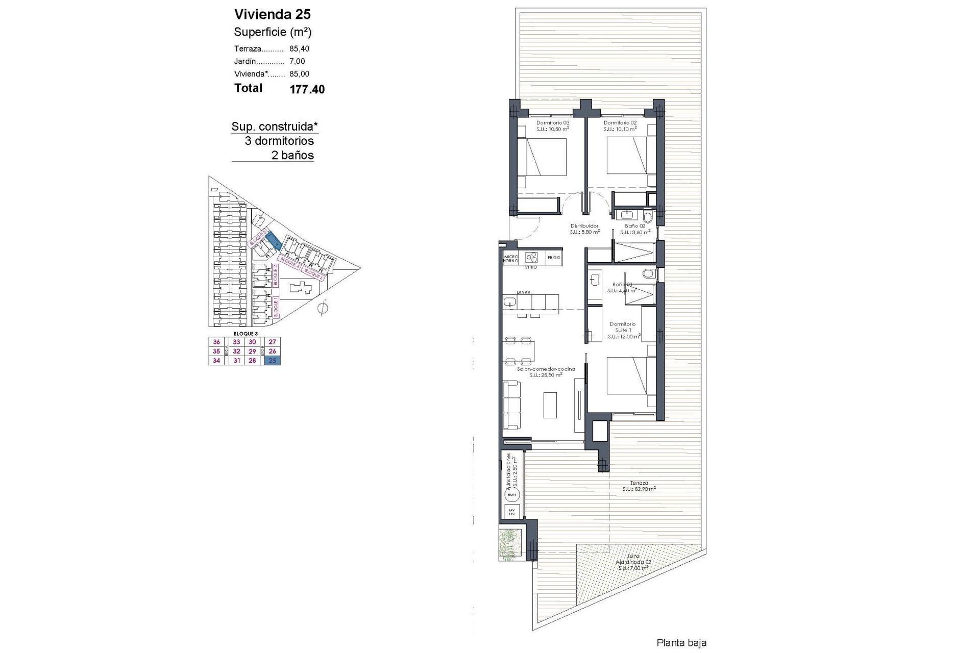 Obra nueva - Apartamento / Piso - Los Alcazares - Serena Golf