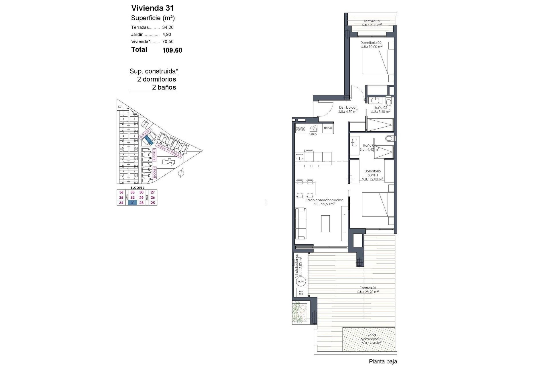 Obra nueva - Apartamento / Piso - Los Alcazares - Serena Golf