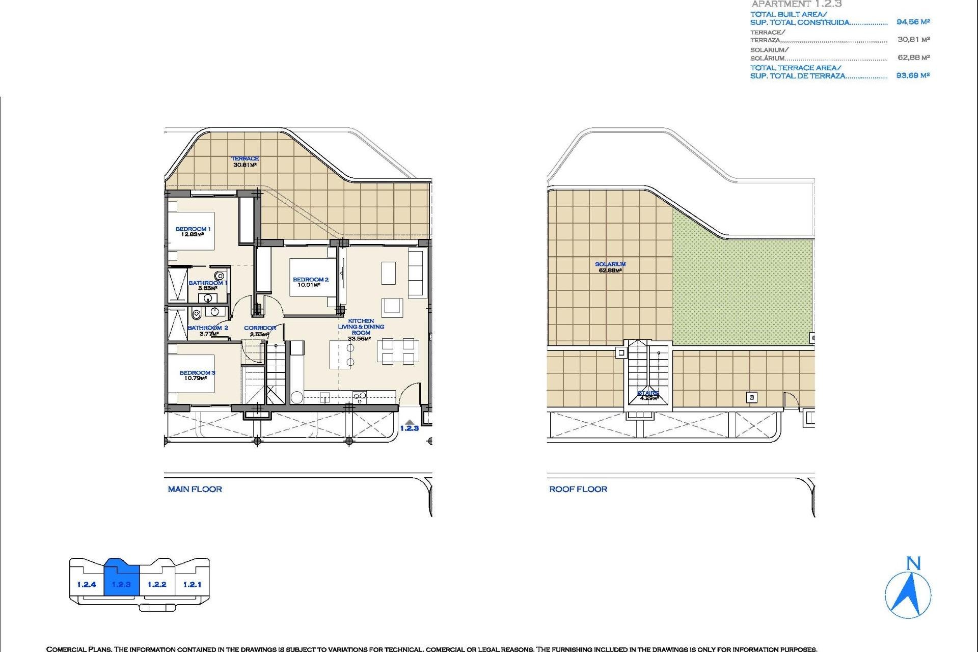 Obra nueva - Apartamento / Piso - Los Alcazares - Serena Golf