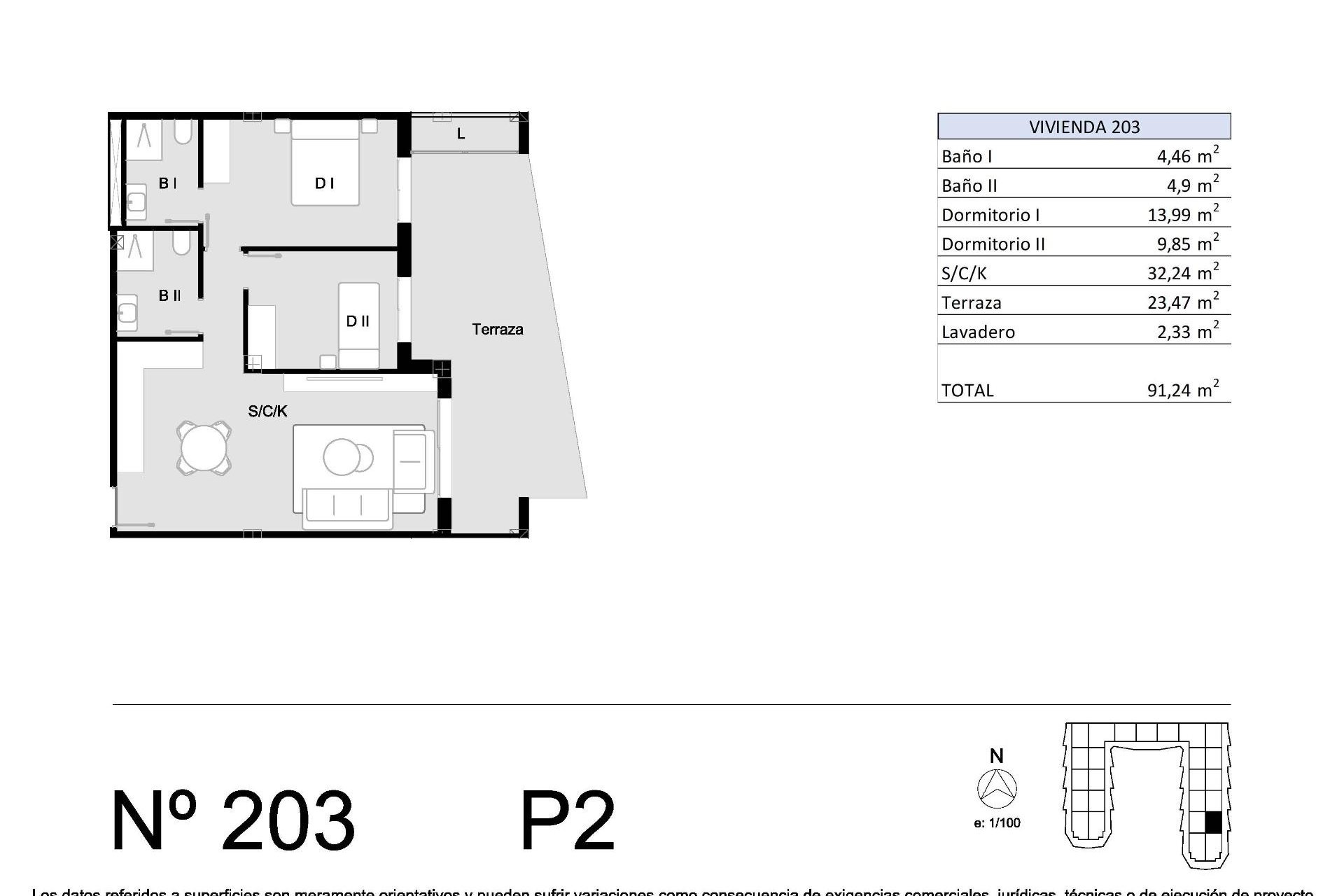 Obra nueva - Apartamento / Piso - San Miguel de Salinas