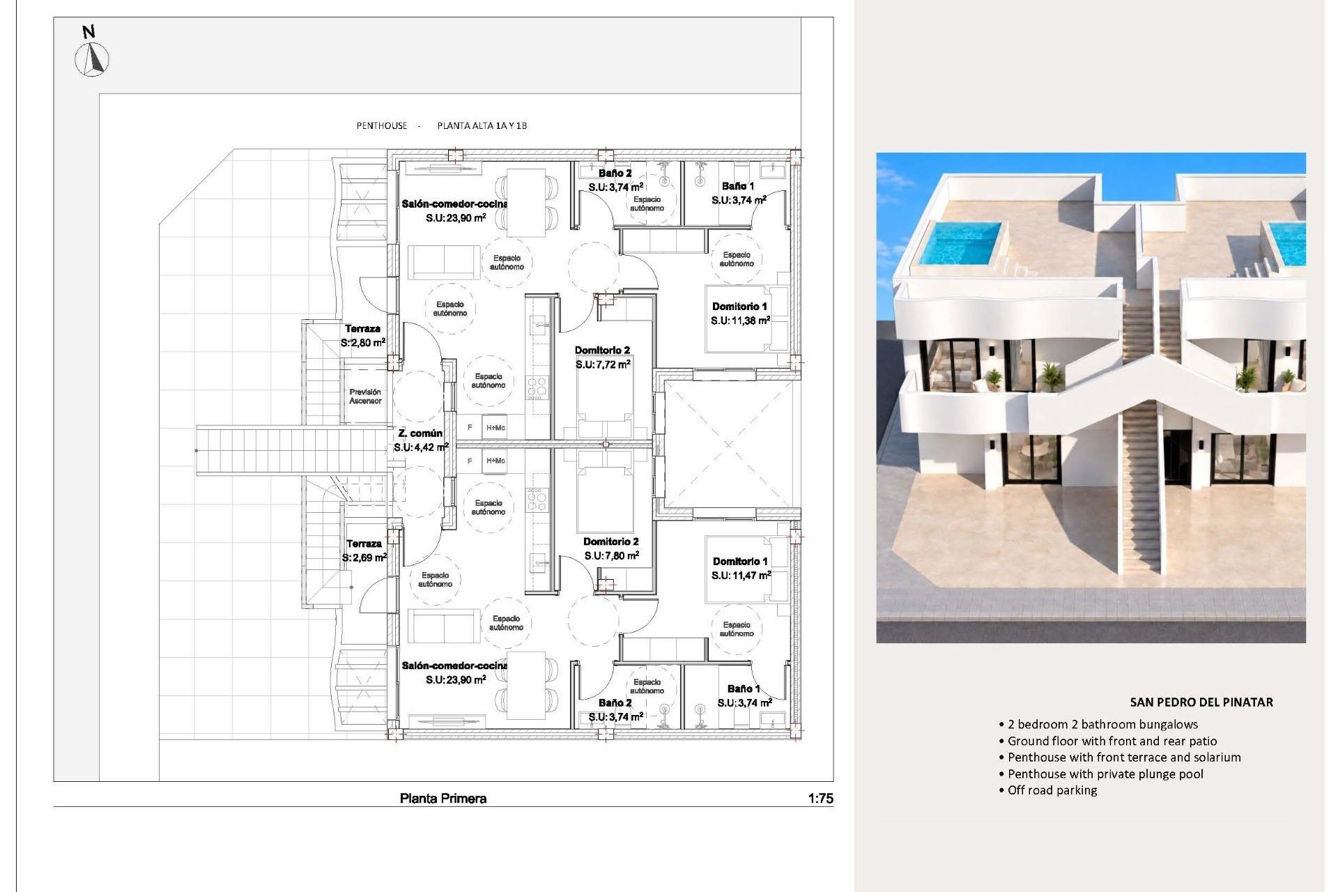 Obra nueva - Apartamento / Piso - San Pedro del Pinatar - Los Peñascos