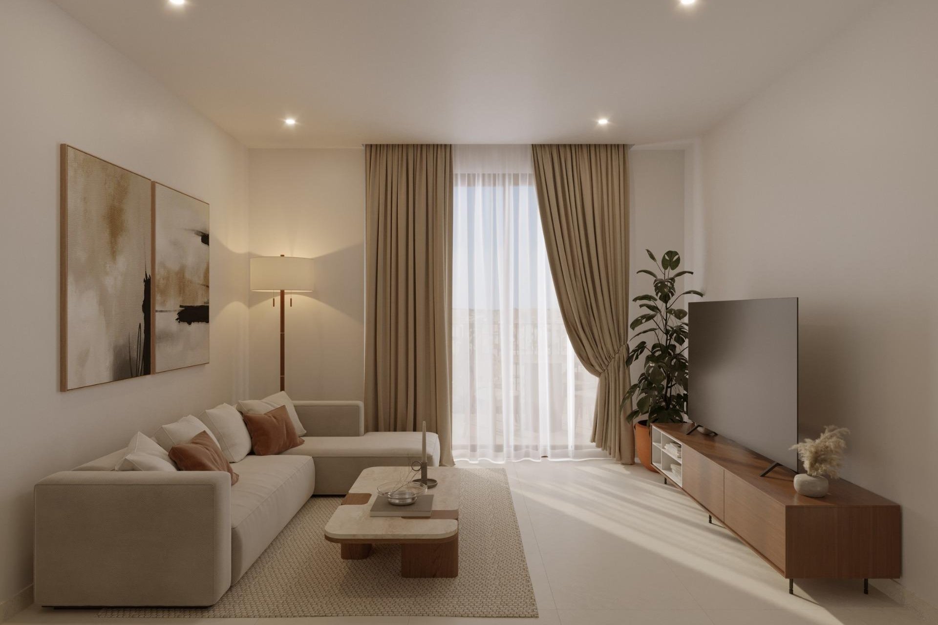 Obra nueva - Apartamento / Piso - Santa Pola - Centro