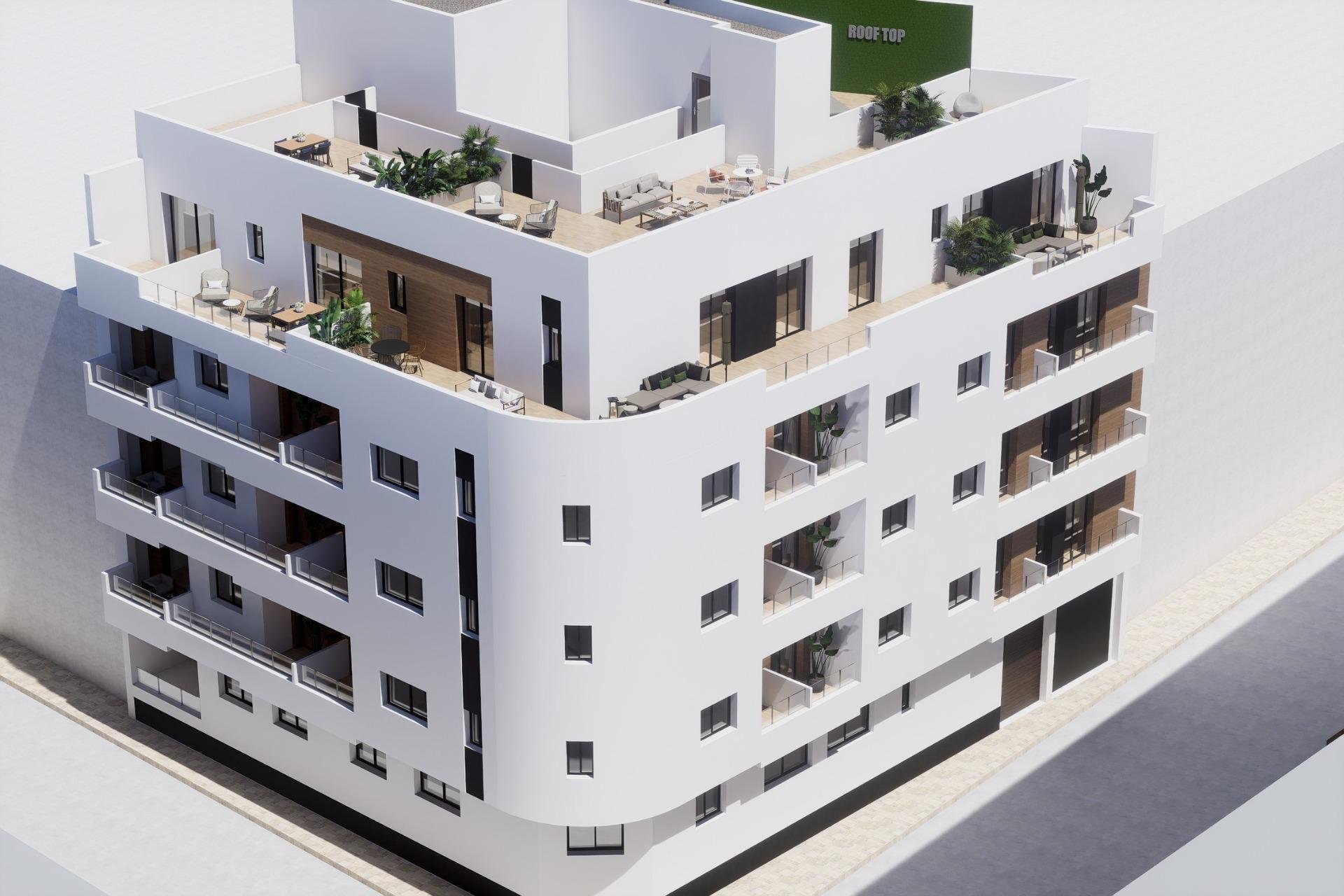 Obra nueva - Apartamento / Piso - Torrevieja - pueblo