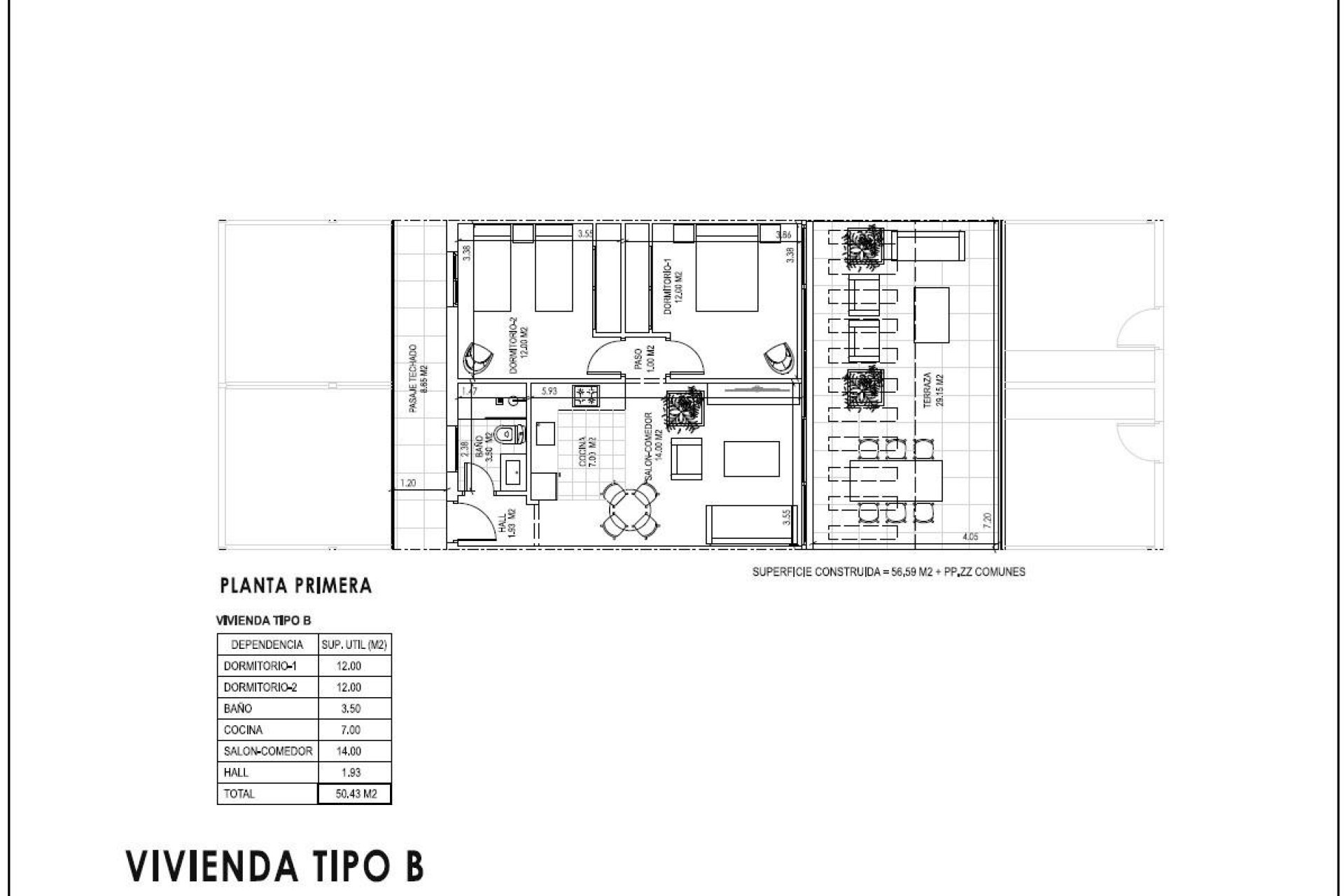 Obra nueva - Apartamento / Piso - Vera - Vera Playa