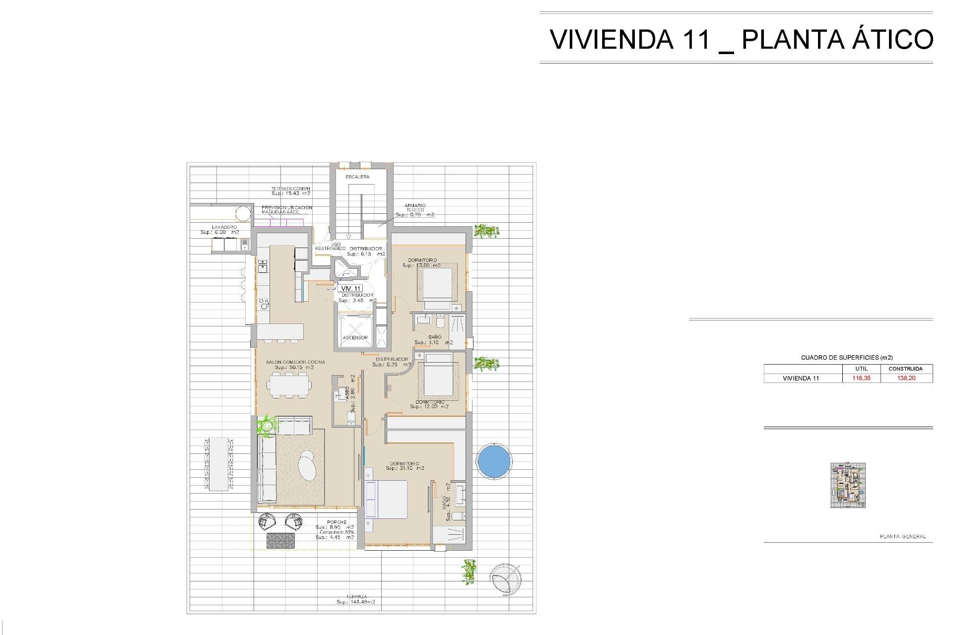 Obra nueva - Ático - Aguilas - Puerto Deportivo Juan Montiel