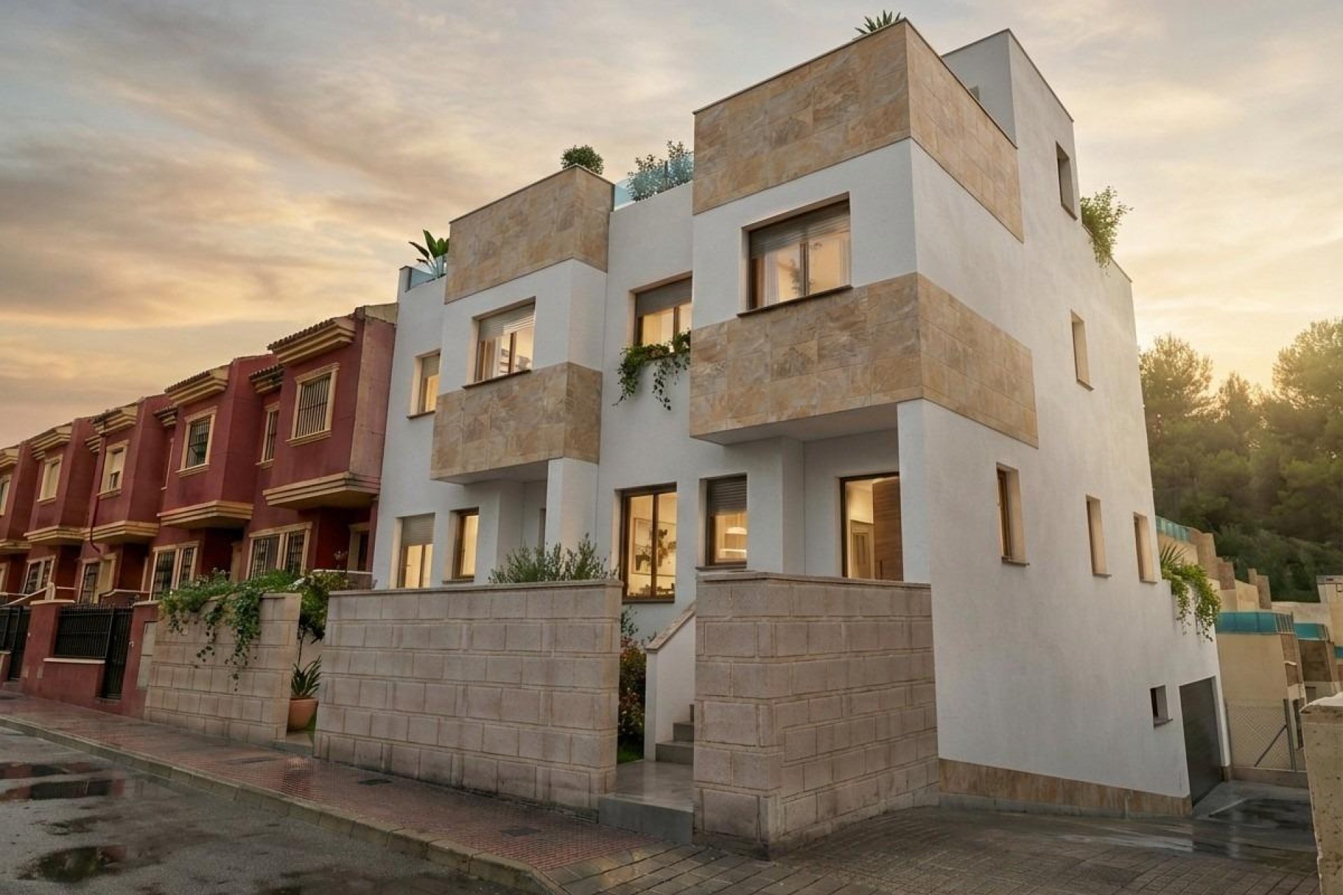 Obra nueva - Casa adosada - Bigastro