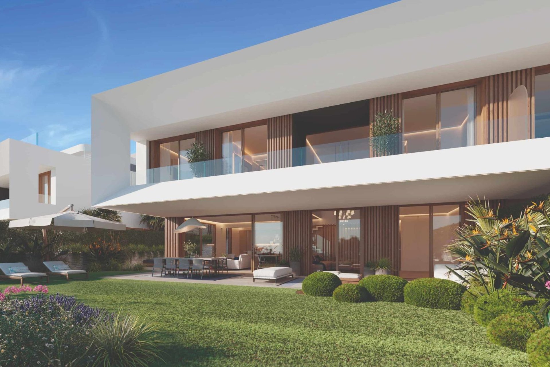 Obra nueva - Casa adosada - Estepona - El Paraiso Golf
