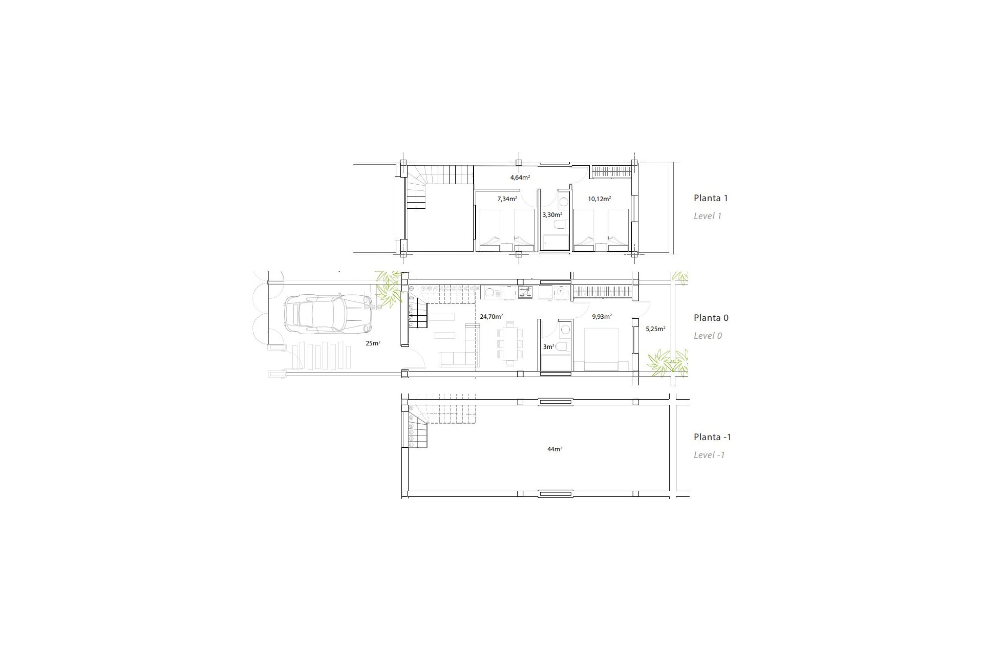 Obra nueva - Casa adosada - Gran Alacant