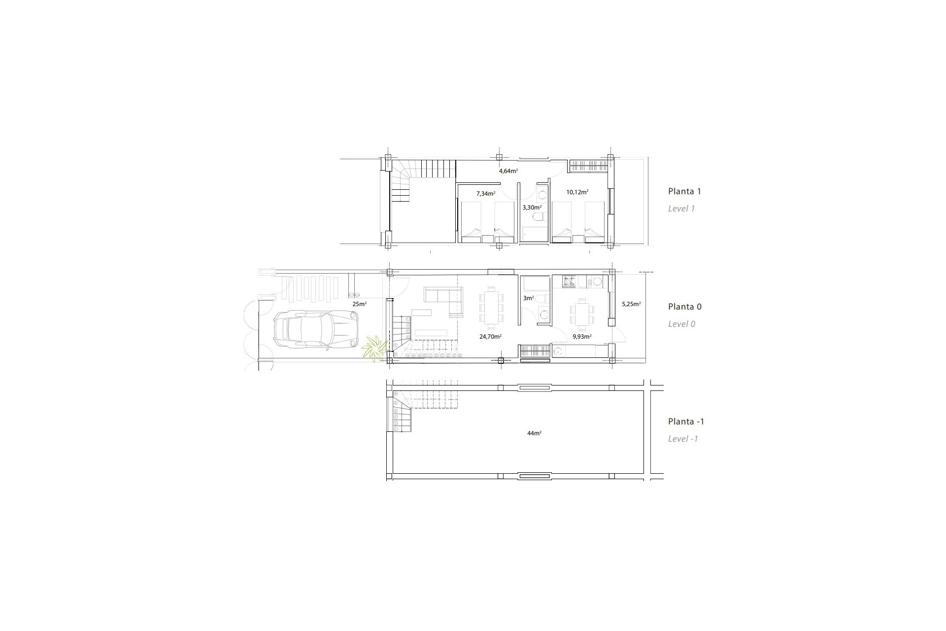 Obra nueva - Casa adosada - Gran Alacant