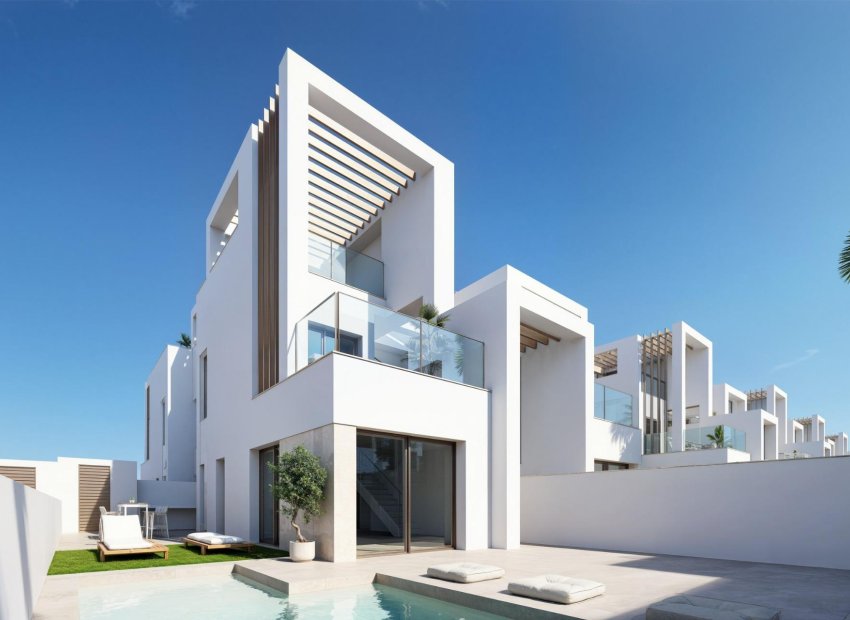 Obra nueva - Casa adosada - Los Alcazares - Serena Golf