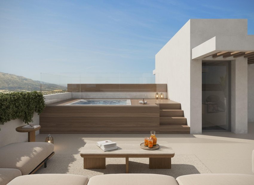 Obra nueva - Casa adosada - Marbella - El Ingenio