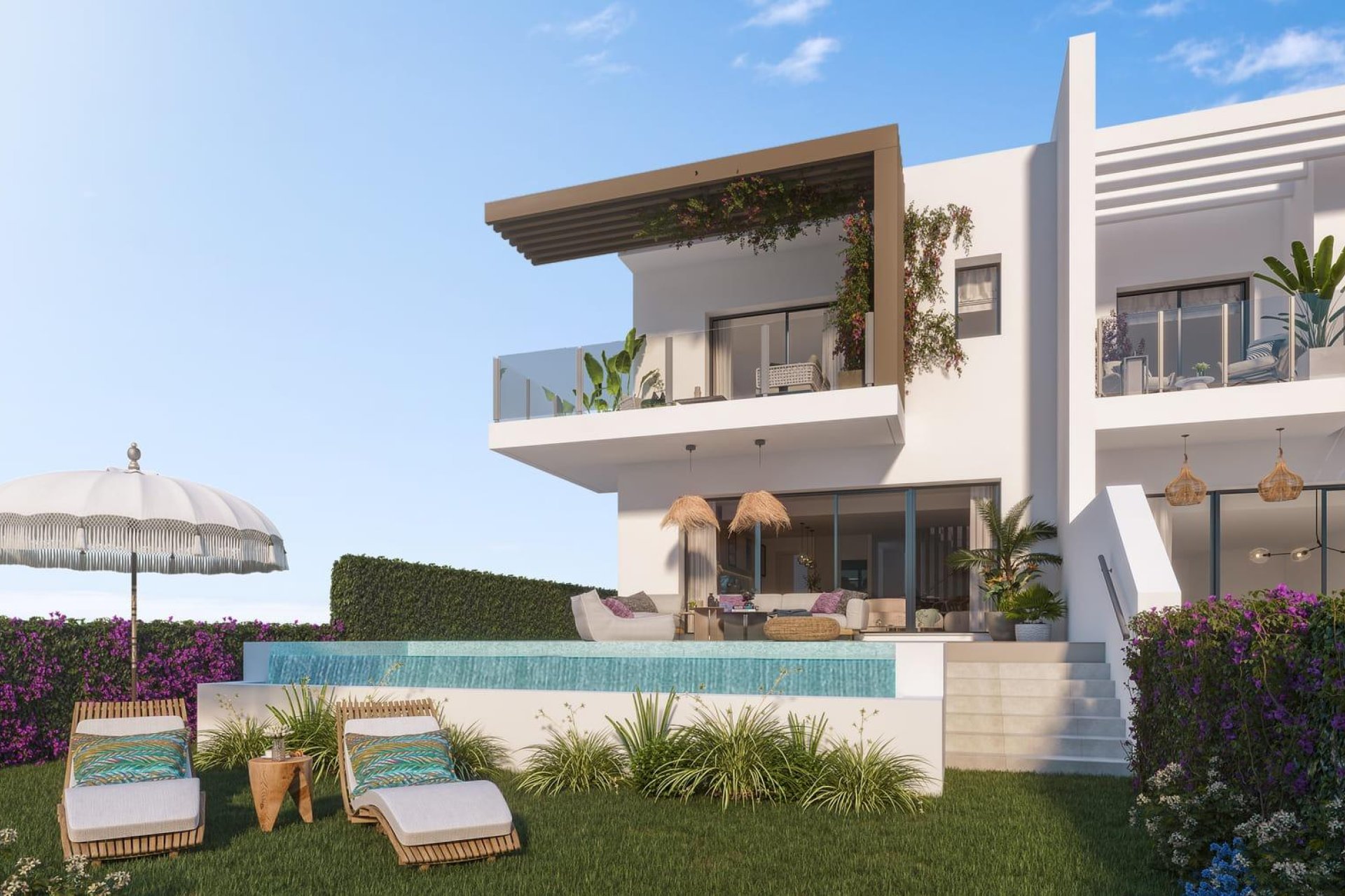 Obra nueva - Casa adosada - Mijas - La Cala De Mijas