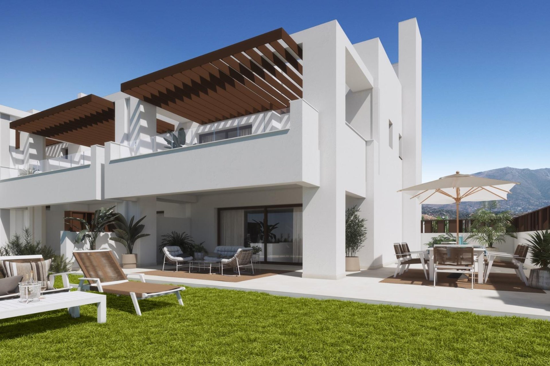Obra nueva - Casa adosada - Mijas - La Cala Golf
