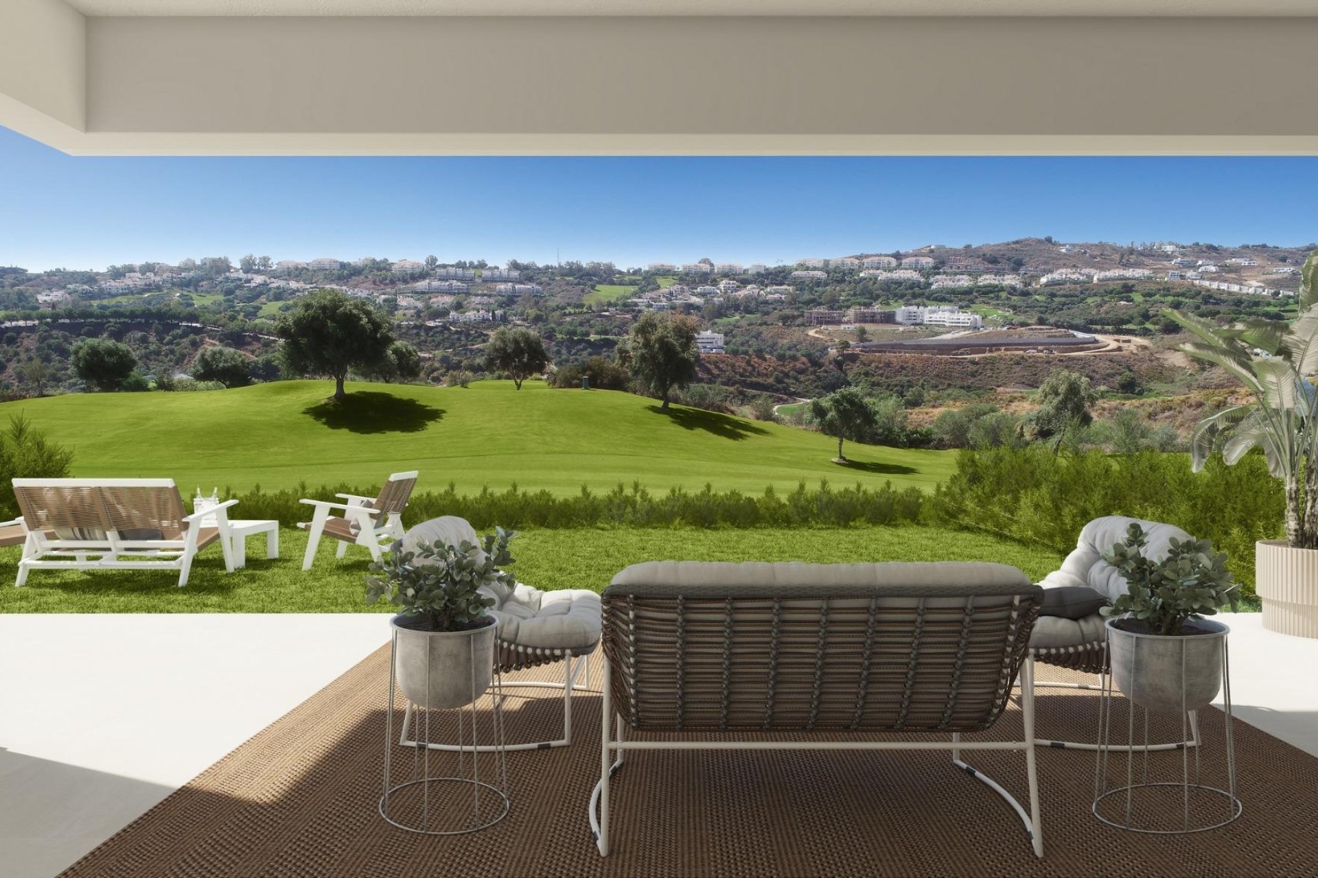 Obra nueva - Casa adosada - Mijas - La Cala Golf
