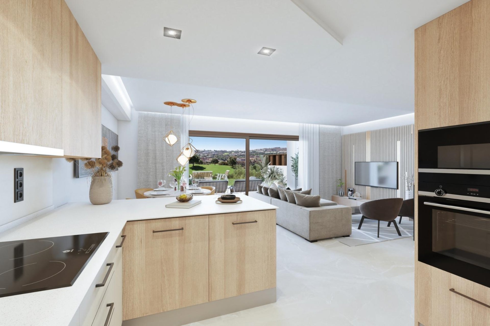 Obra nueva - Casa adosada - Mijas - La Cala Golf